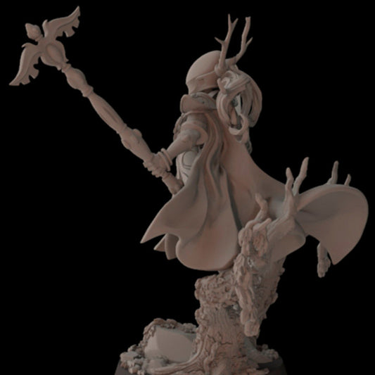 Aeterni Primeval Awakened Seer, Warlock Eldar Ones, Fantasy Cult Miniatures