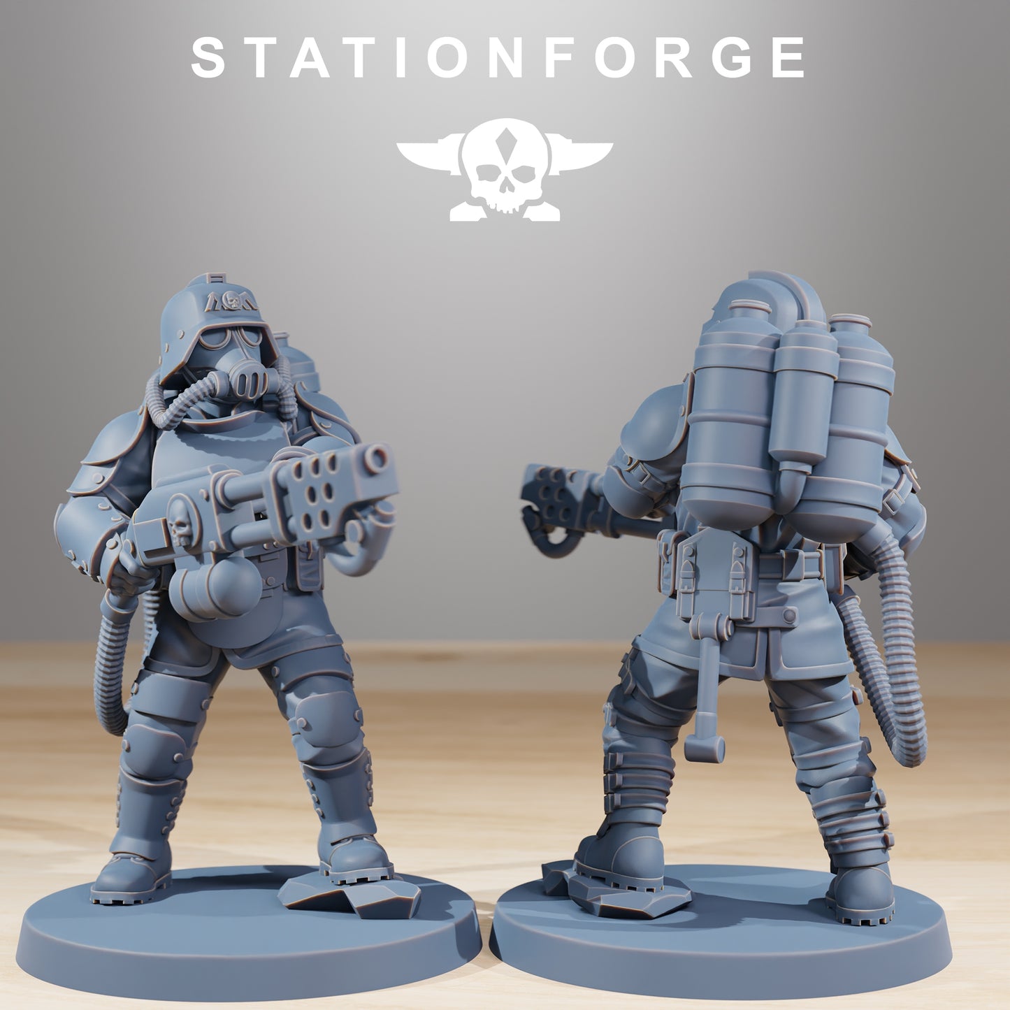 Imperial Kill Team of the Grim Guard x 10, Death Division, Ironclad Korps