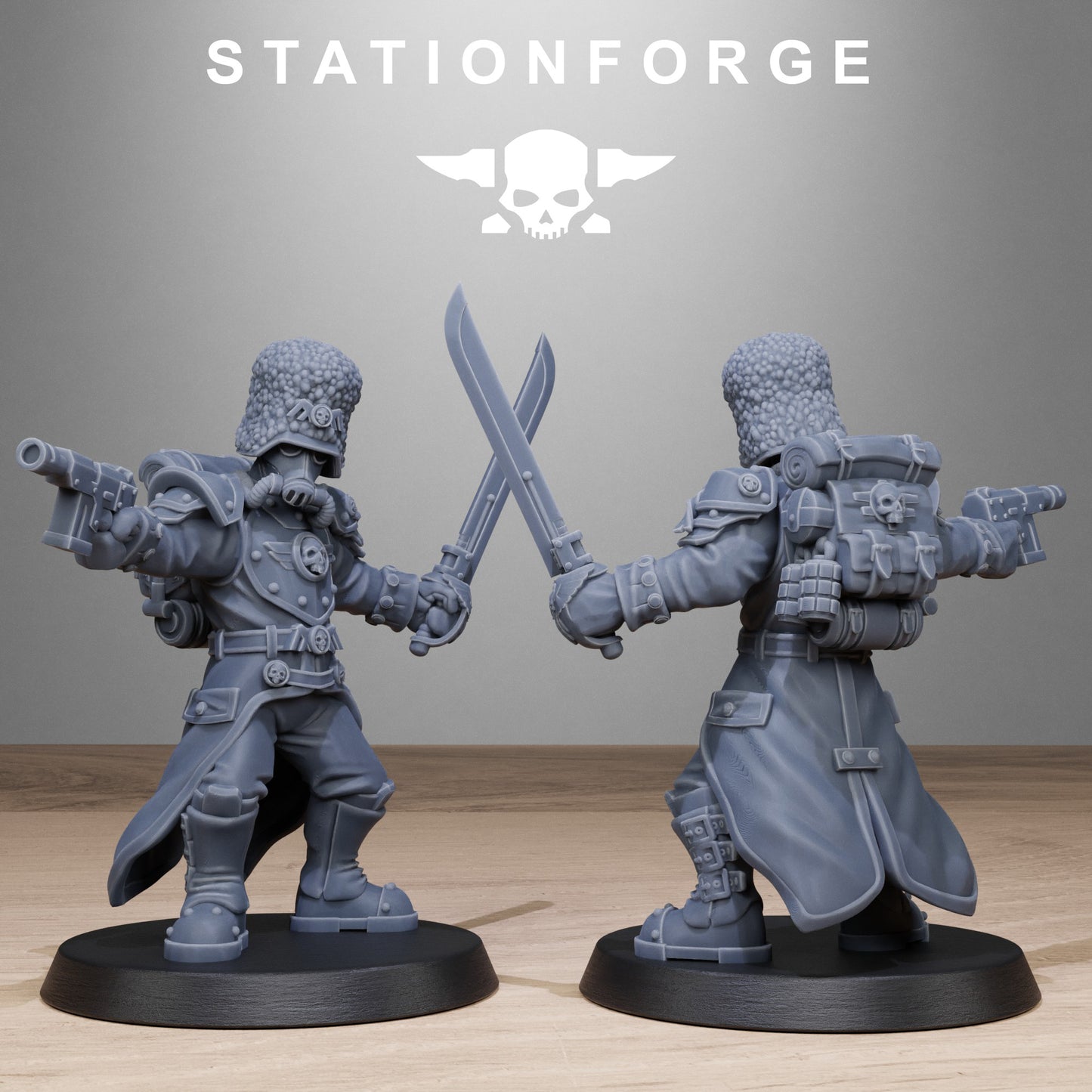 Imperial Soldiers of the Grim Guard x 10, Death Division, Royal Firstborn Korps