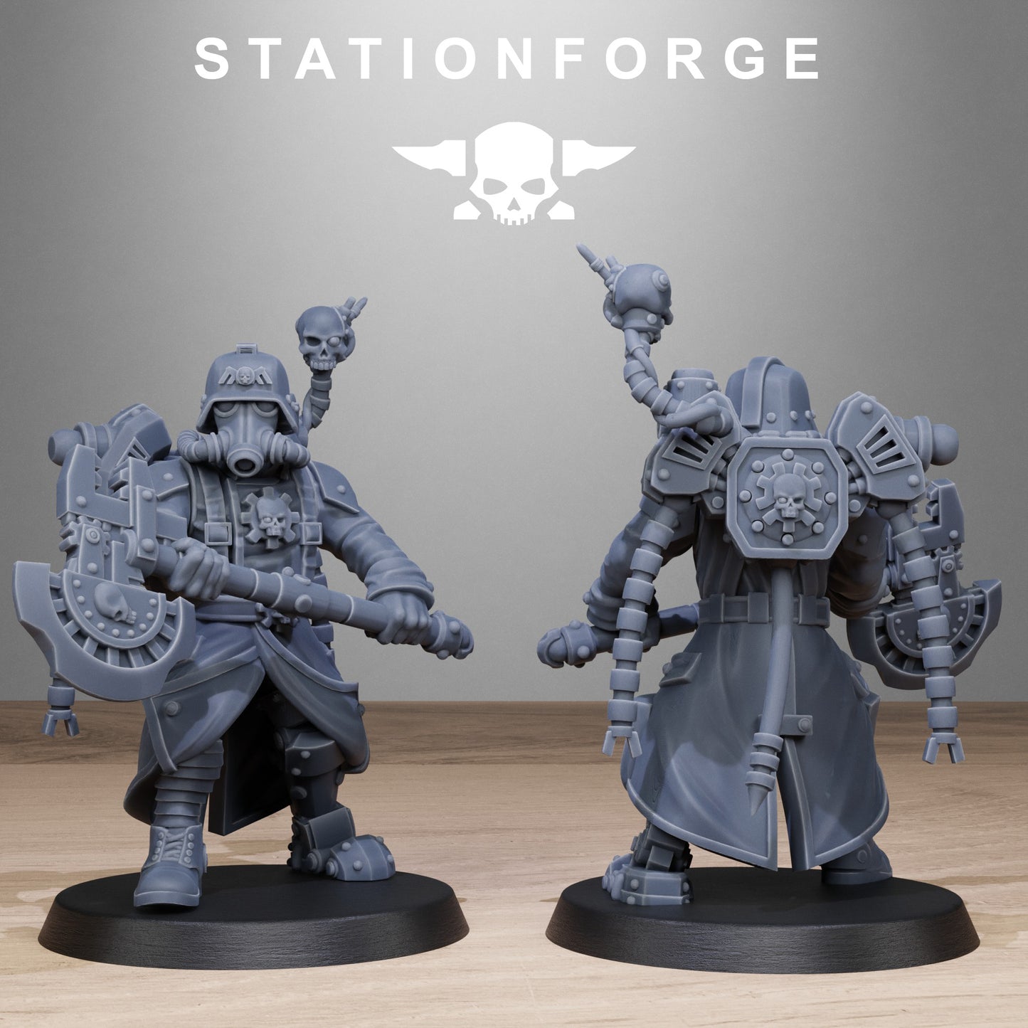 Imperial Soldiers of the Grim Guard x 10, Death Division, Engineers Korps