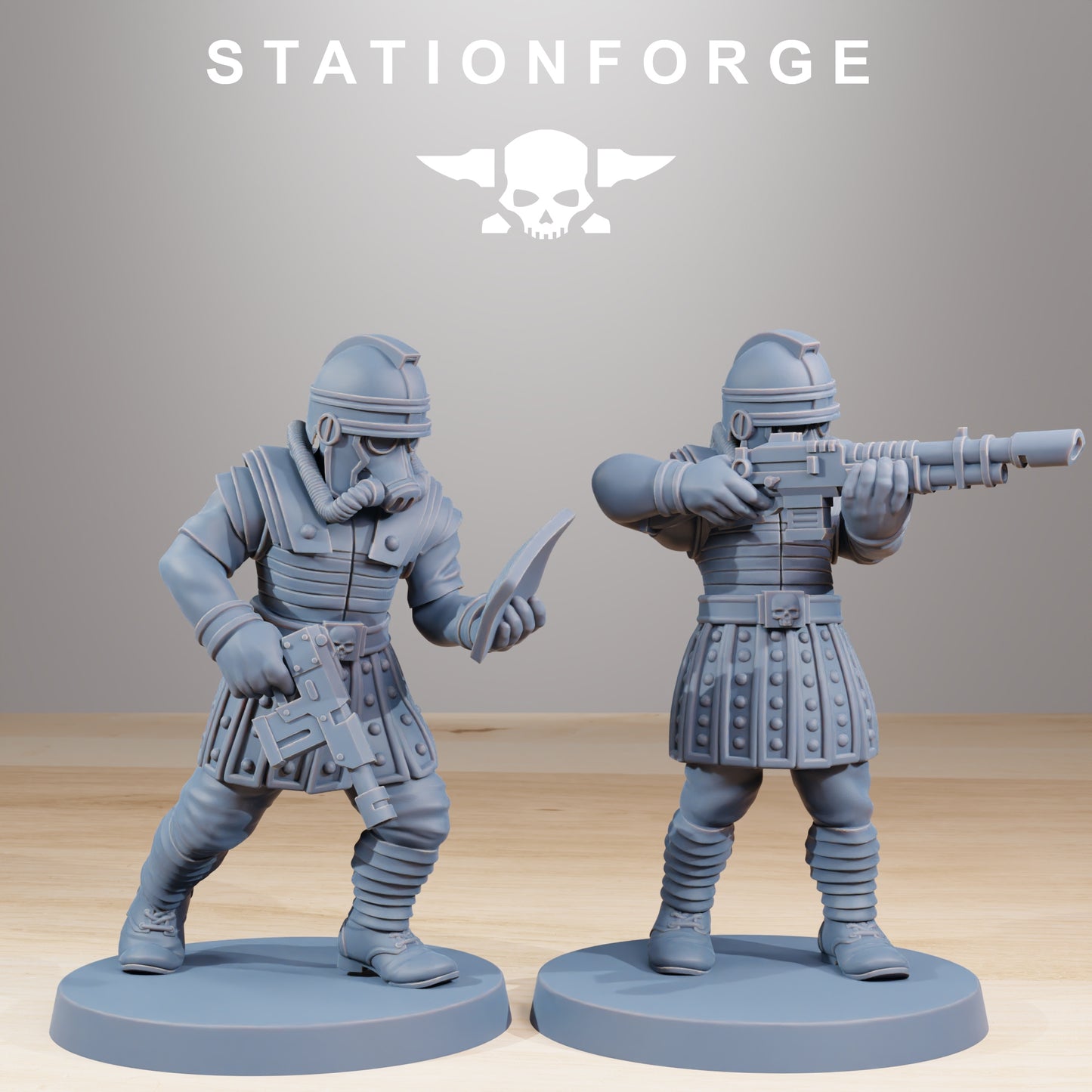 Imperial Soldiers of the Grim Guard x 12, Death Division, Vexillatio Korps