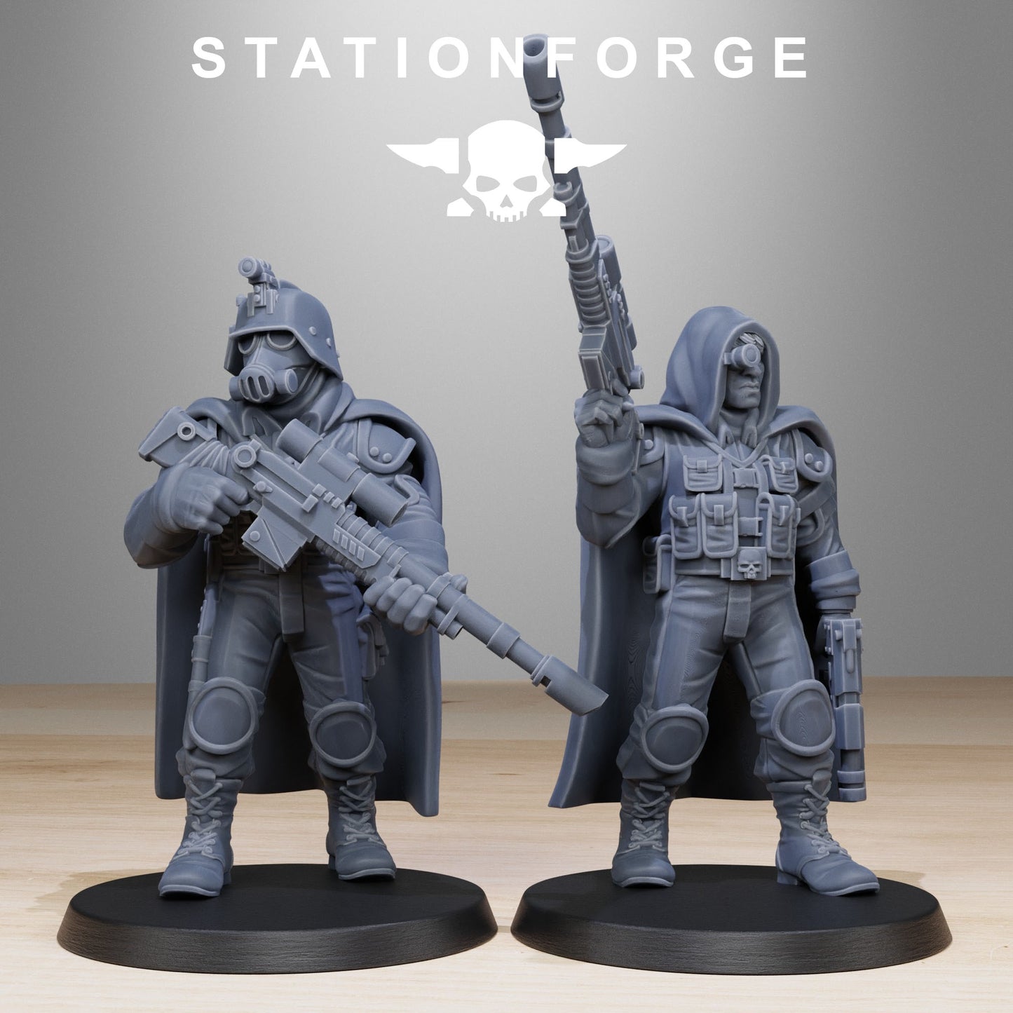 Imperial Marksmen of the Grim Guard x 10, Death Division, Sniper Korps Unit 2