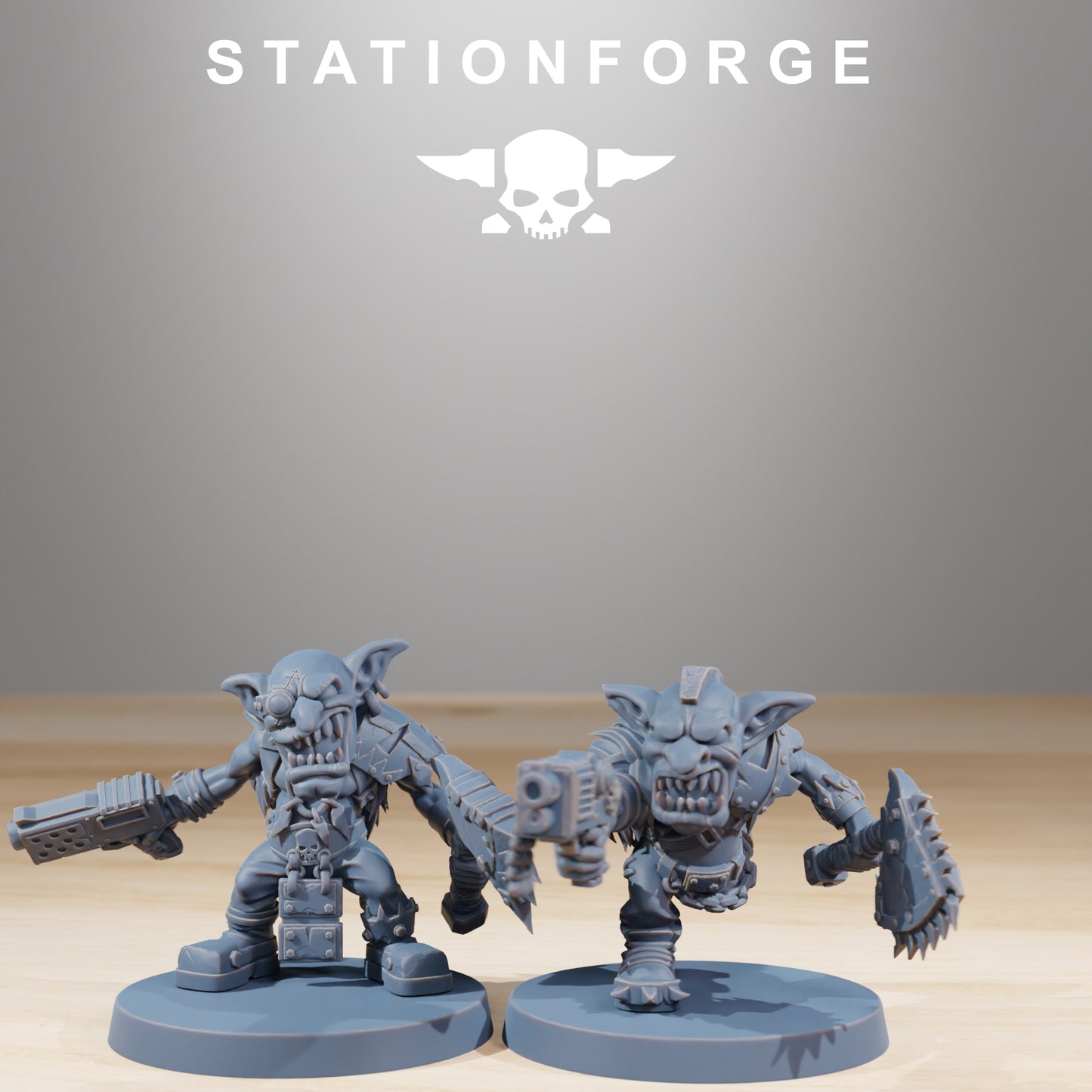 Orc Gob Berserker Infantry Unit, Gobboz