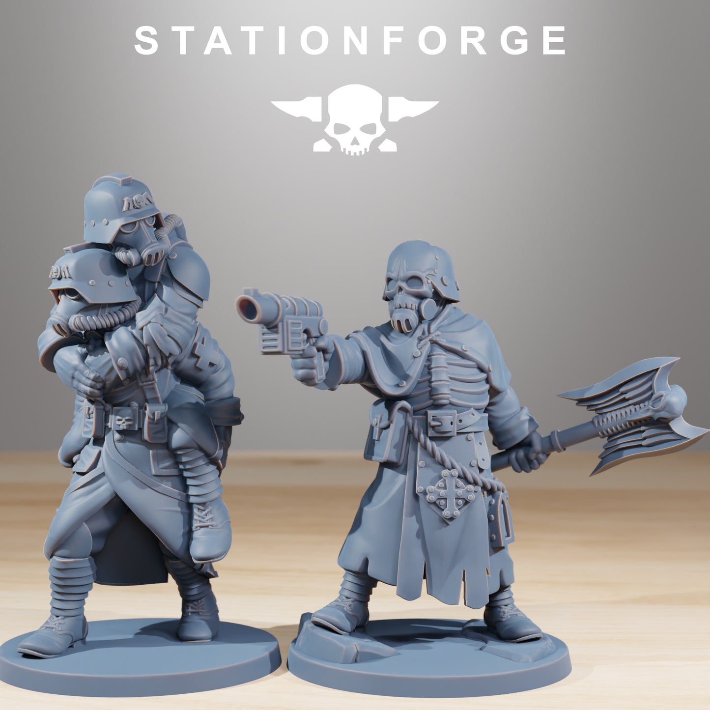 Casualty Imperial Soldiers of the Grim Guard, Death Division, Wounded