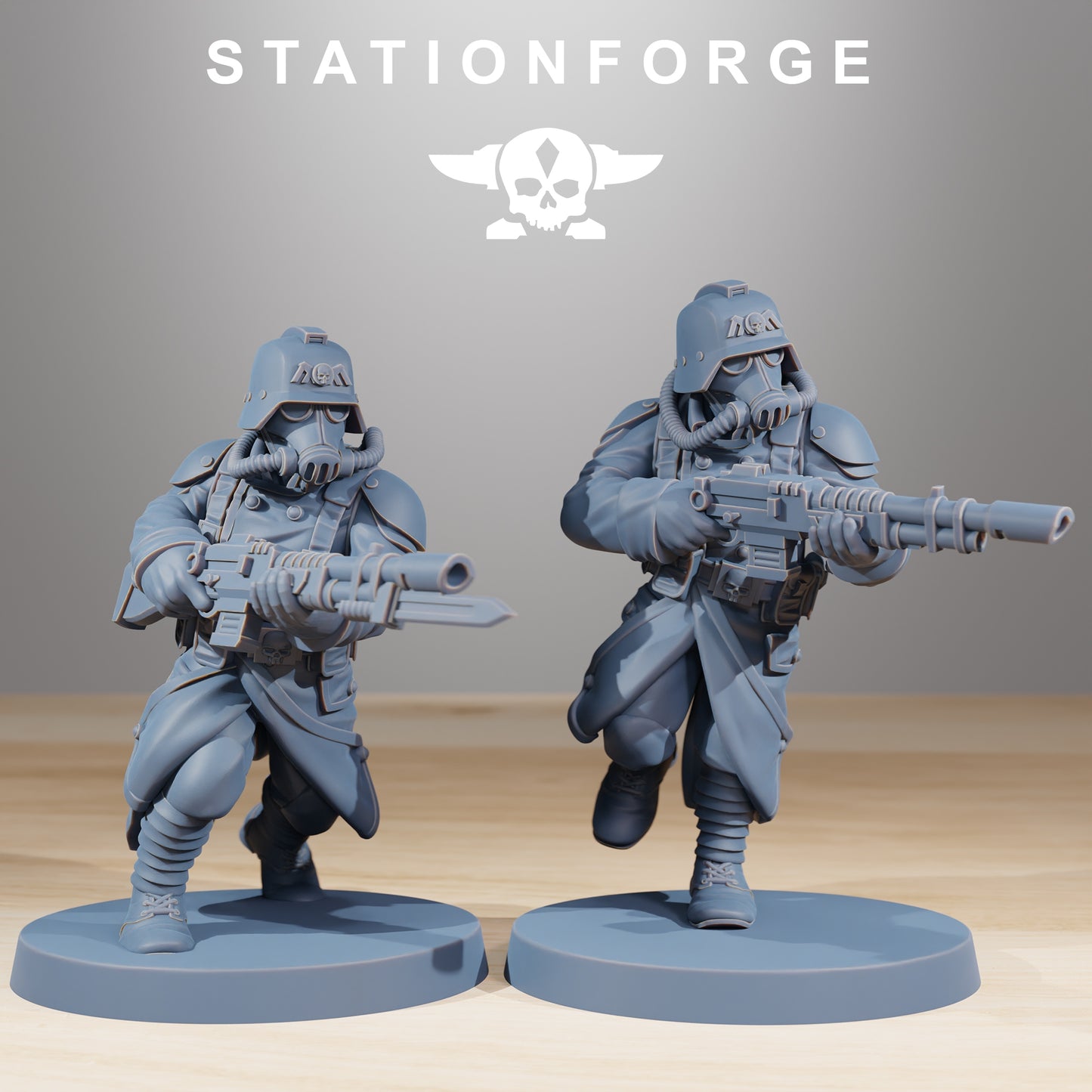 Imperial Kill Team of the Grim Guard x 10, Death Division, Acolytes Korps