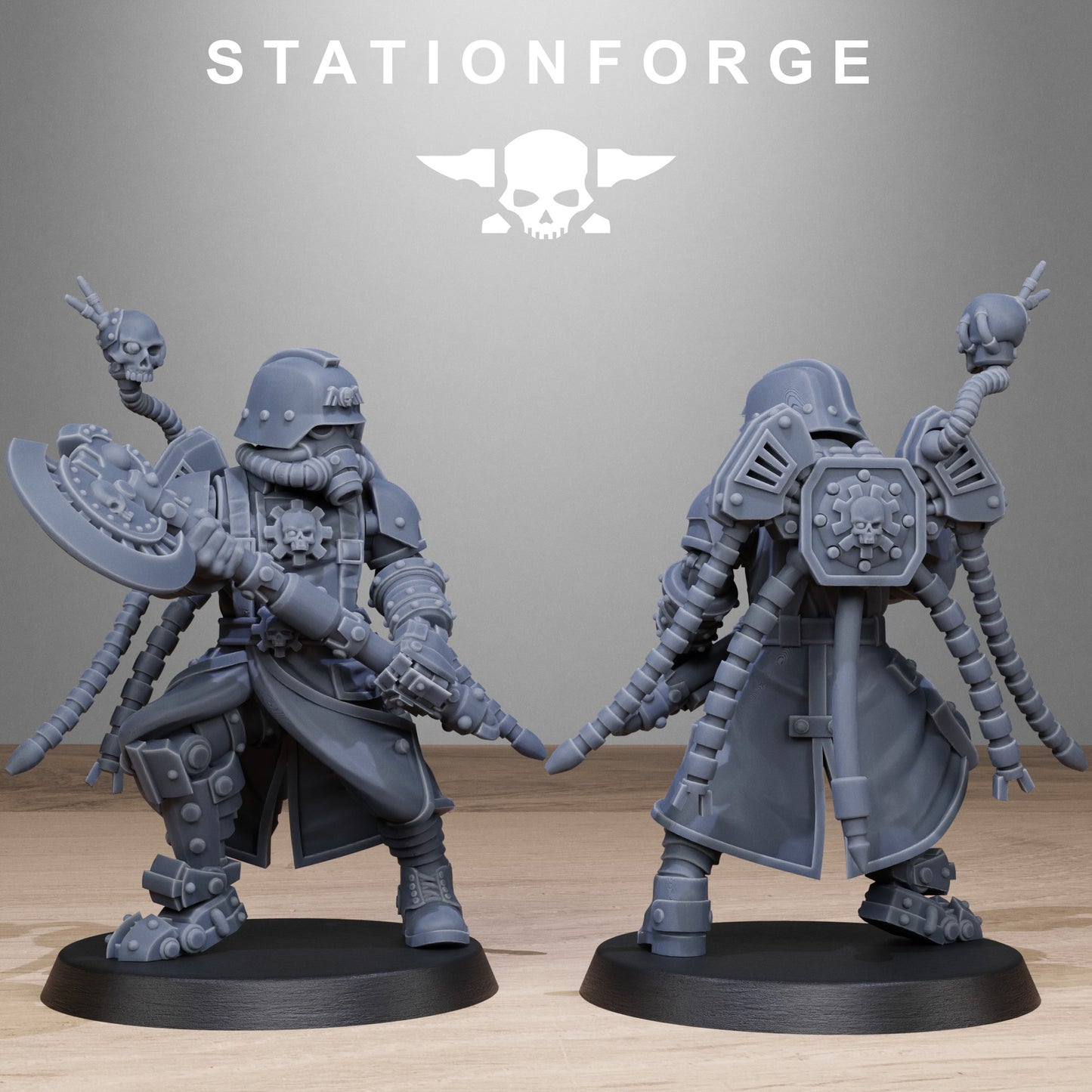 Imperial Soldiers of the Grim Guard x 10, Death Division, Engineers Korps
