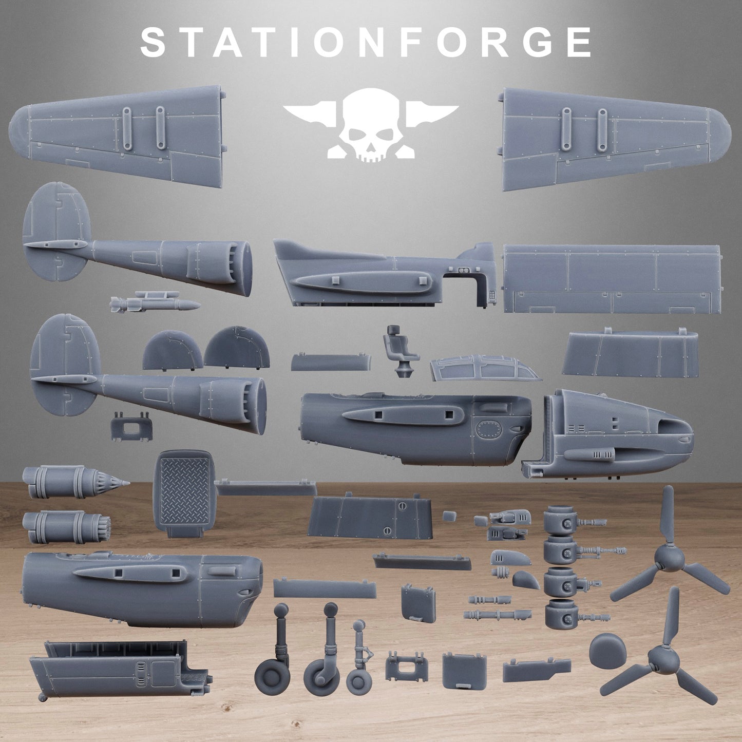 Imperial Bomber Grim Guard, Death Division, Air Korps