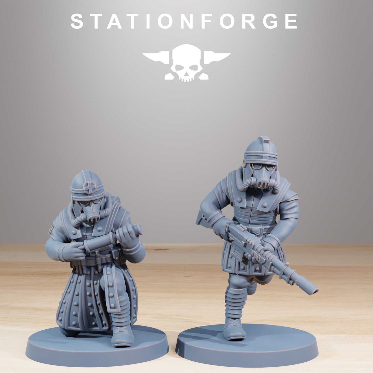 Imperial Soldiers of the Grim Guard x 12, Death Division, Vexillatio Korps