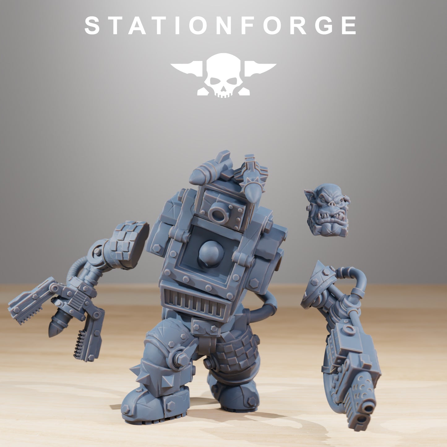 Orkaz Steelbrutes - Orc Mega Armour Nobs