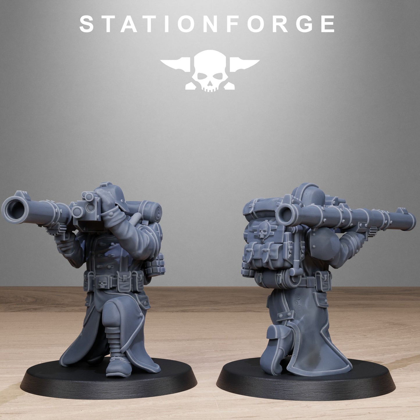Imperial Soldiers of the Grim Guard, Death Division, Rocketeers Korps x 10