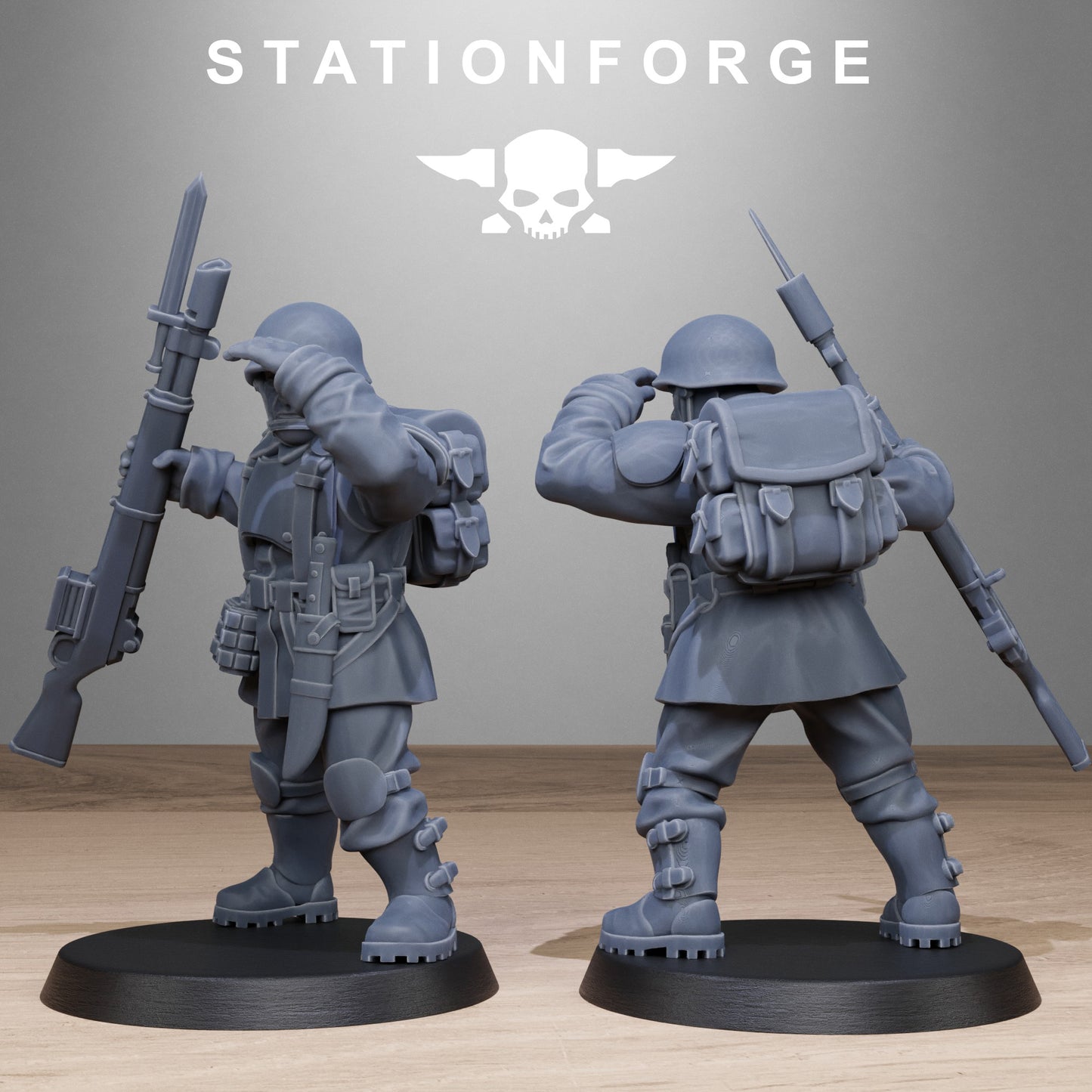 Freeguard Infantry Squad x 10 - Troops of the Imperial Guard, Shock Division