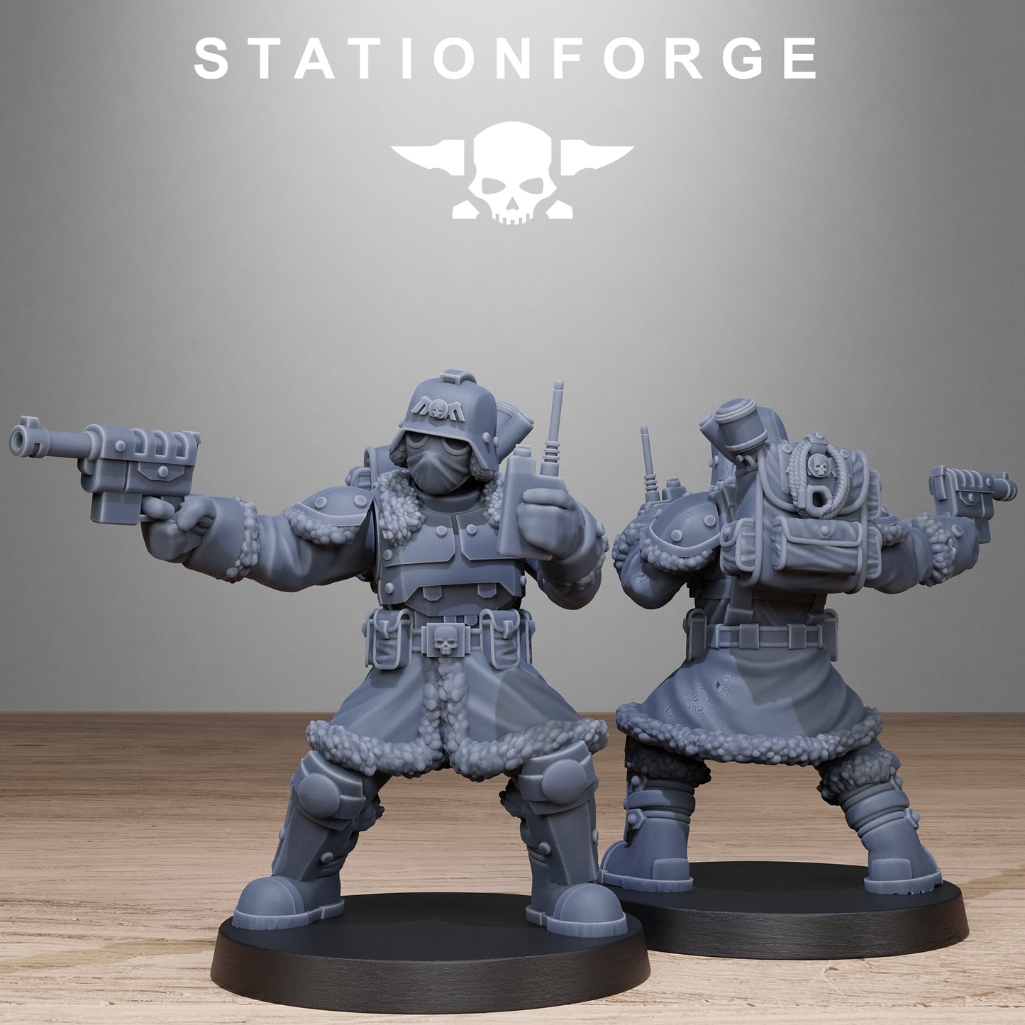 Imperial Soldiers of the Grim Guard x 10, Death Division, Frostwatch Patrol