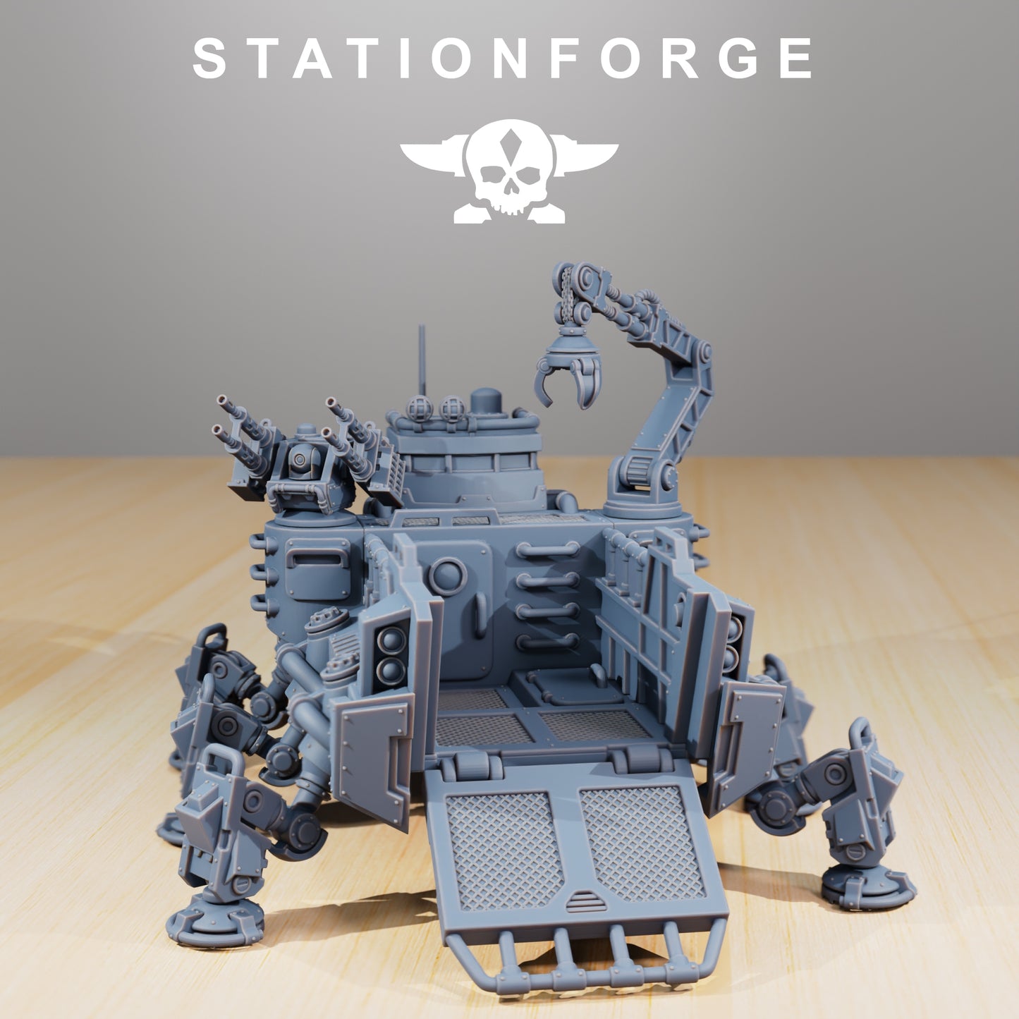 Scavenger Transporter Tank Crawler, Tech Adepts, Mech Division