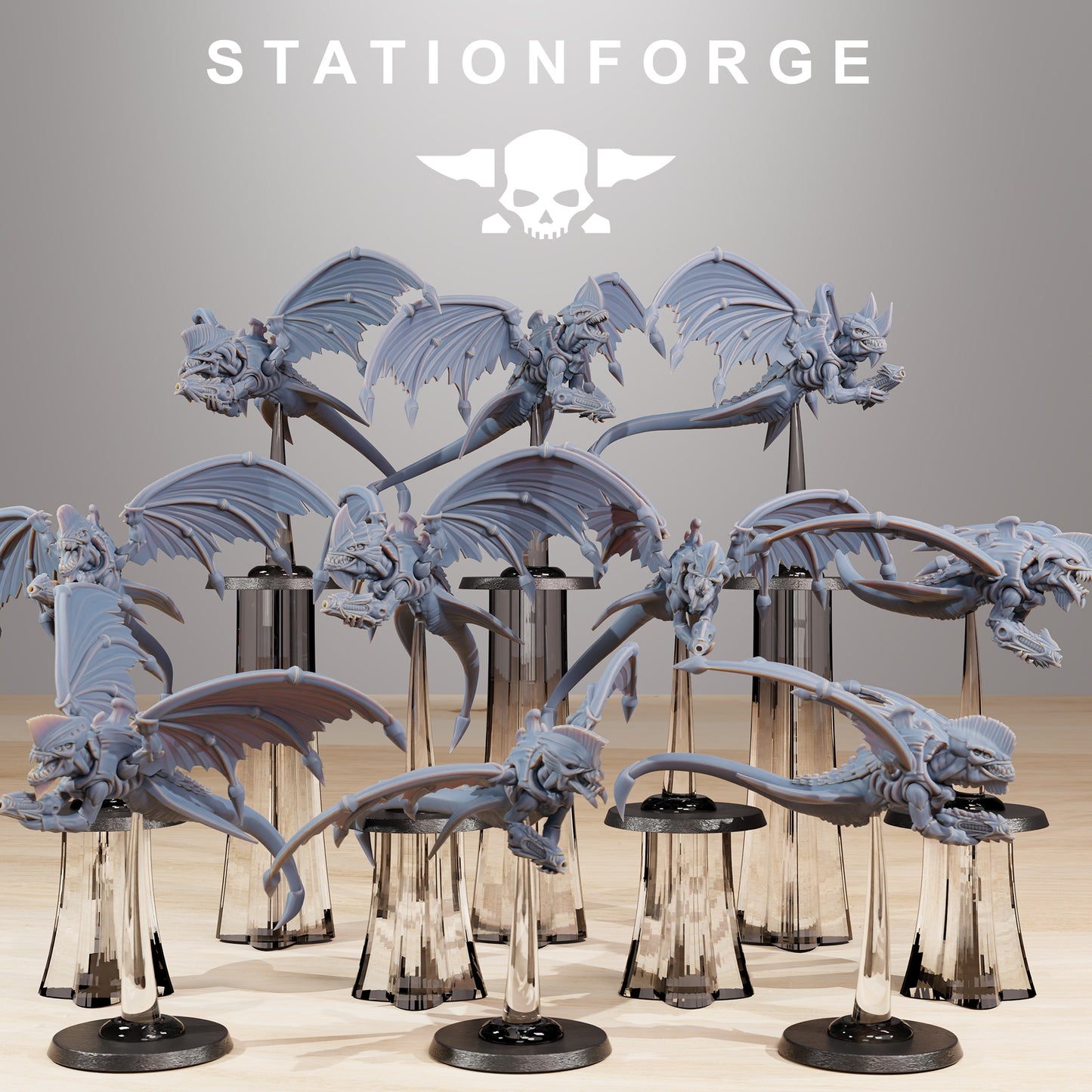 Xenarid Flyers Unit, Leviathan Fleet, Hive Bugs