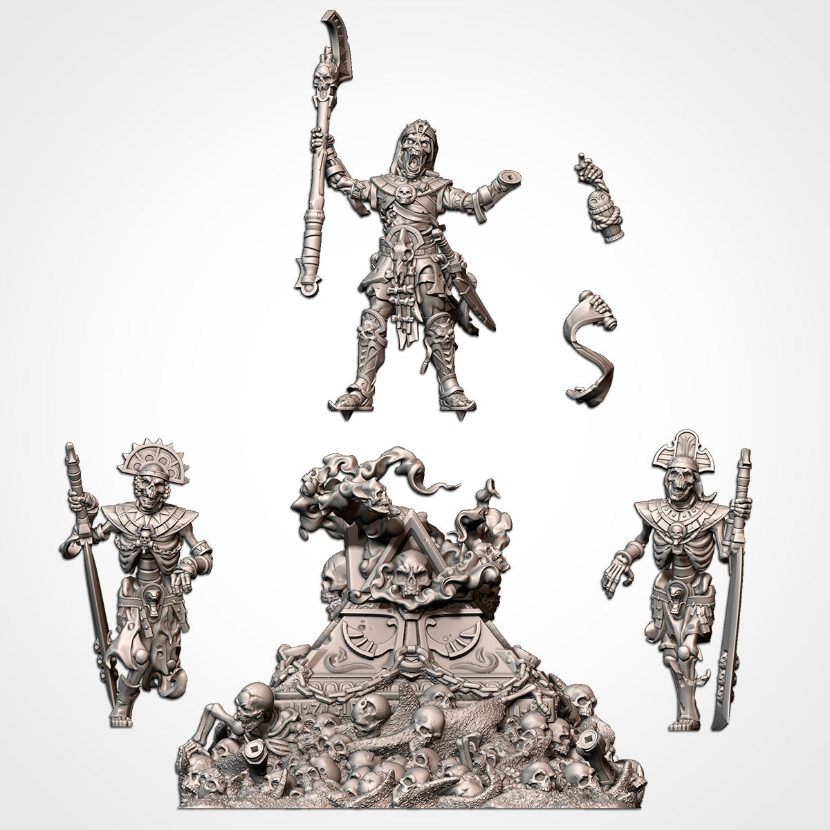 Armies of the Sand - Arc of Souls, Tomb Priest, Kings Chosen