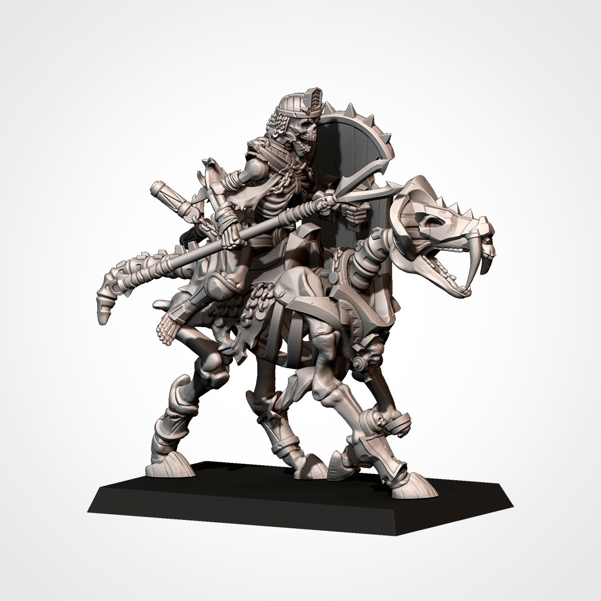 Armies of the Sand - Heavy Skeleton Cavalry x 5, Tomb Guards, Kings Horsemen