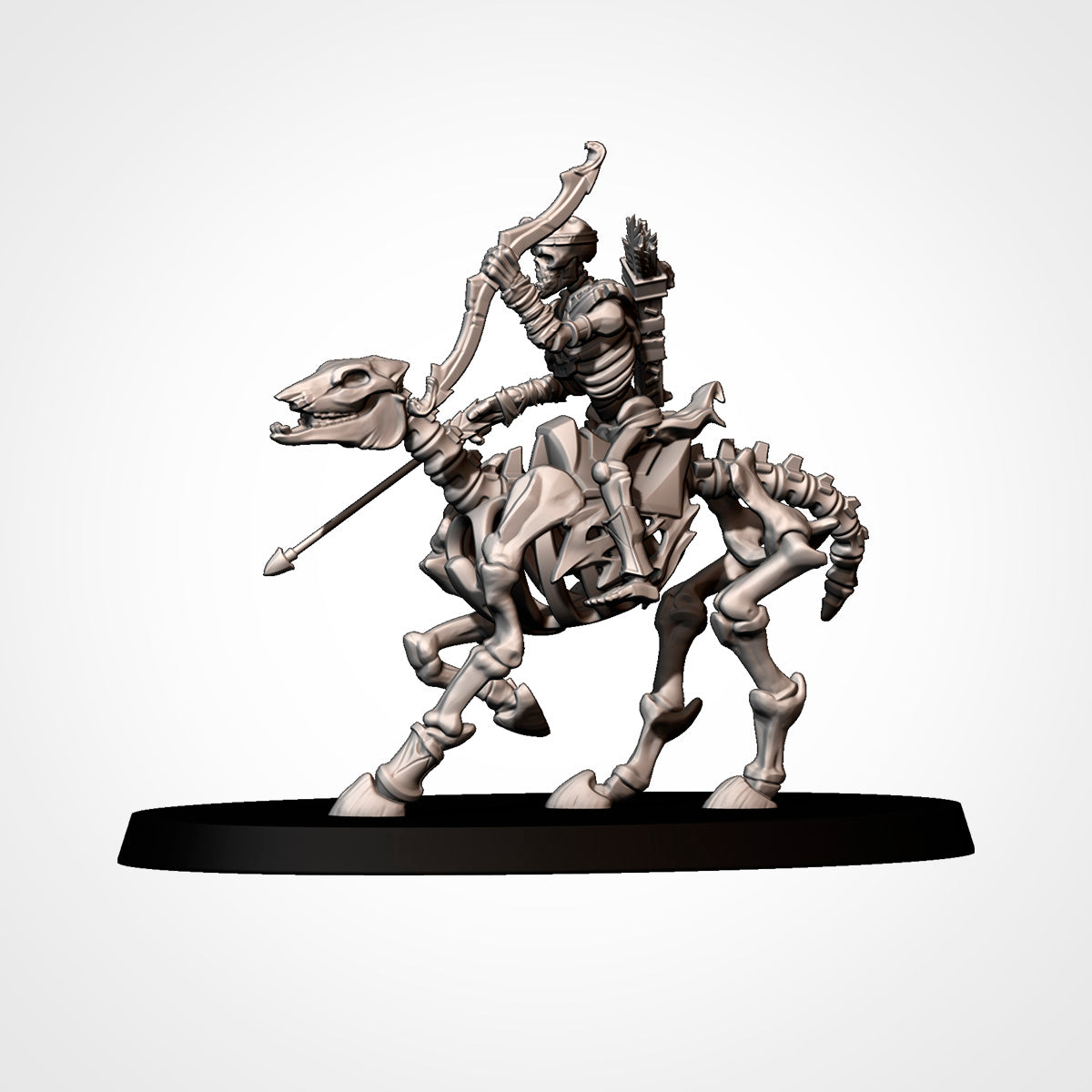 Armies of the Sand - Light Skeleton Cavalry x 5, Tomb Archers, Kings Horsemen