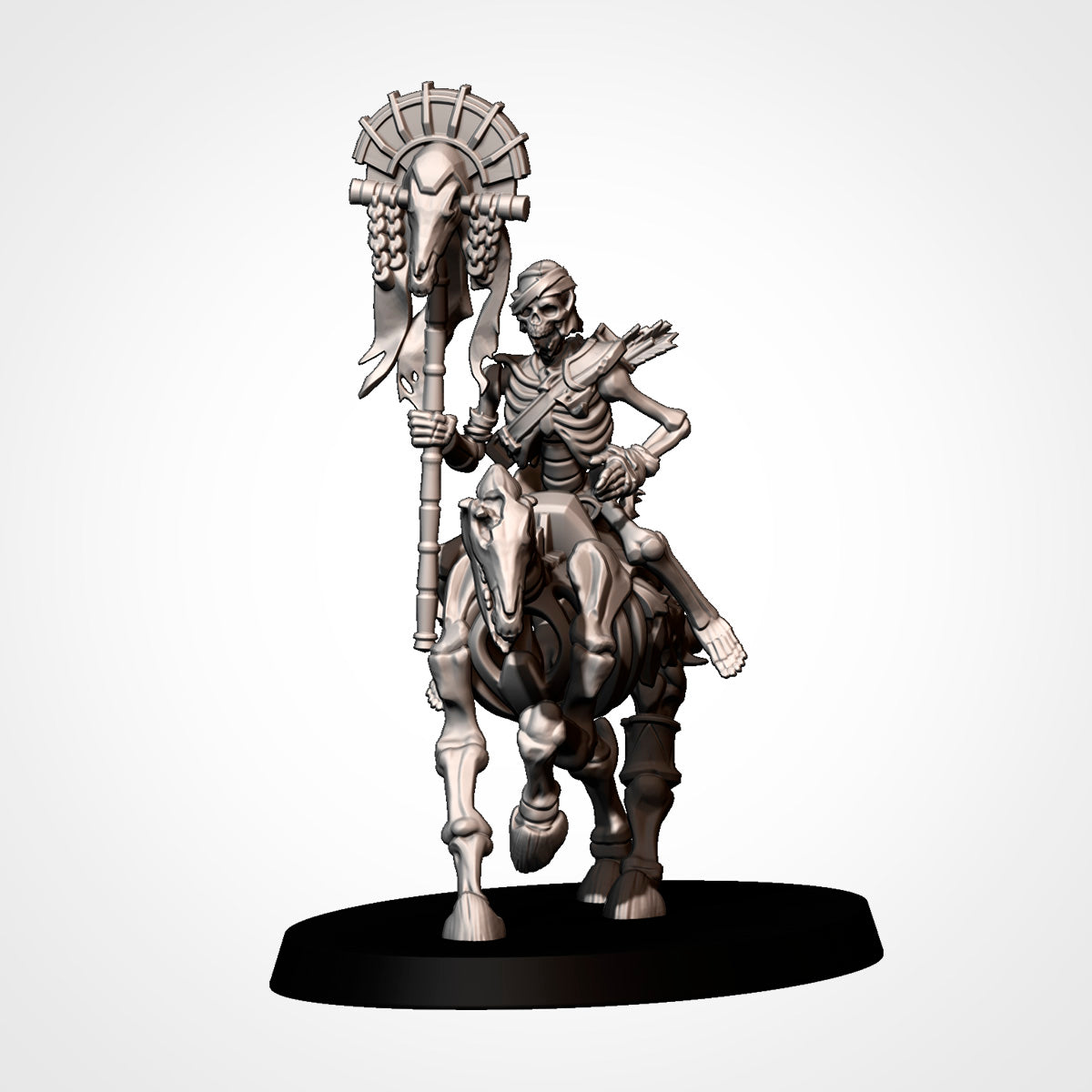 Armies of the Sand - Light Skeleton Cavalry x 5, Tomb Archers, Kings Horsemen