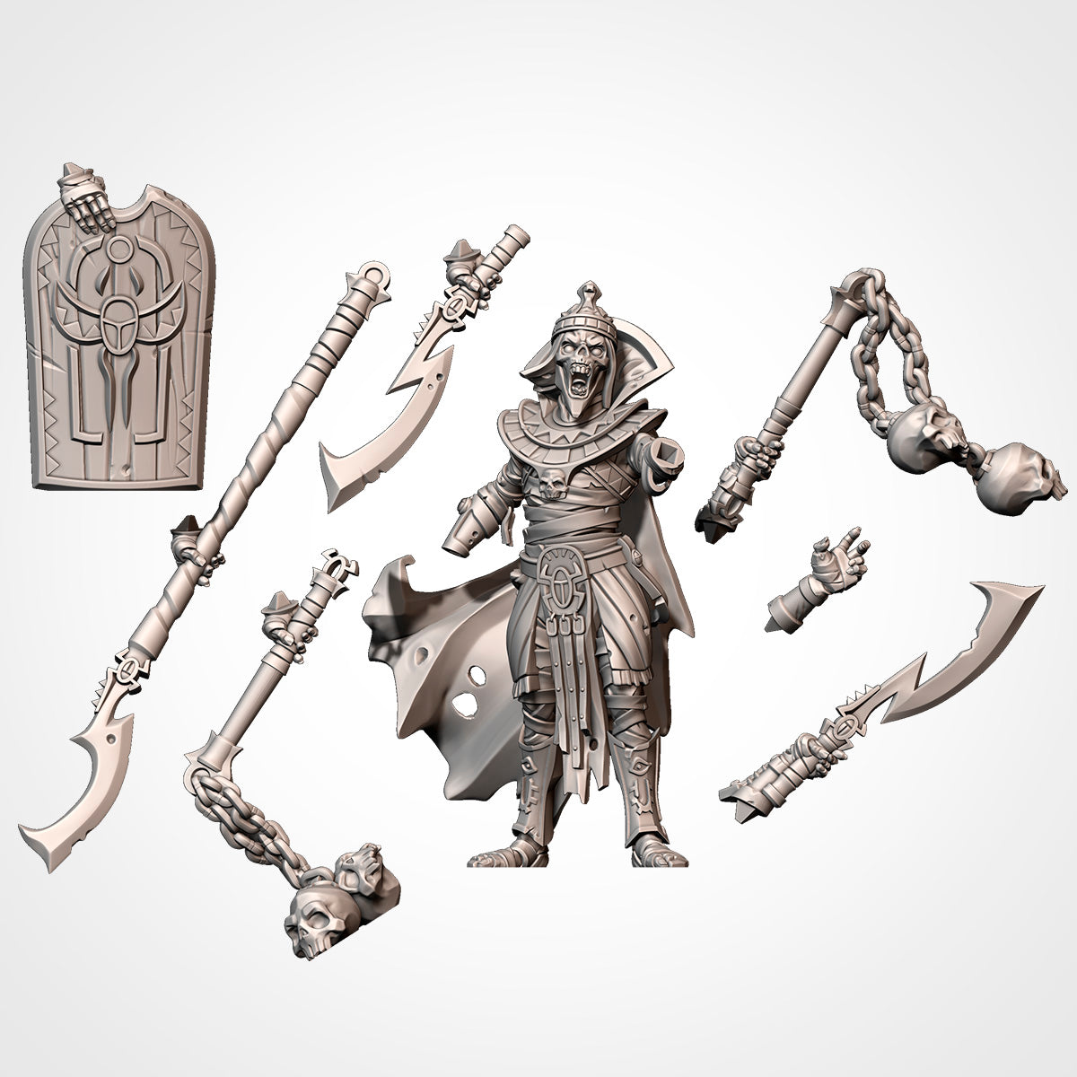 Armies of the Sand - Prince Multipack, Tomb Legions, Kings Chosen