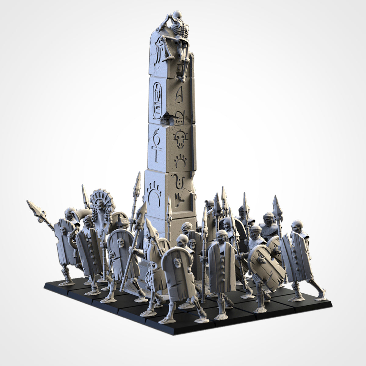 Armies of the Sand - Troop Fillers, Tomb Legions, Kings Chosen