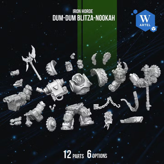 Artel W, Iron Horde, Dum-Dum Blitza-nookah, Warboss, Orc