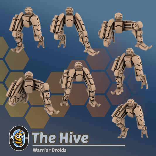 Greater Good Rifle Droid Warriors x 10, Fire Team, The Hive