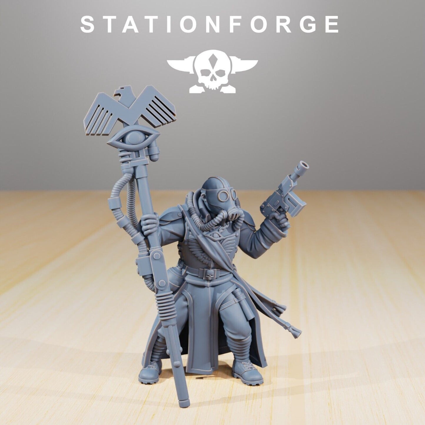Imperial Soldiers of the Grim Guard, Psyker, Exorcist Korps