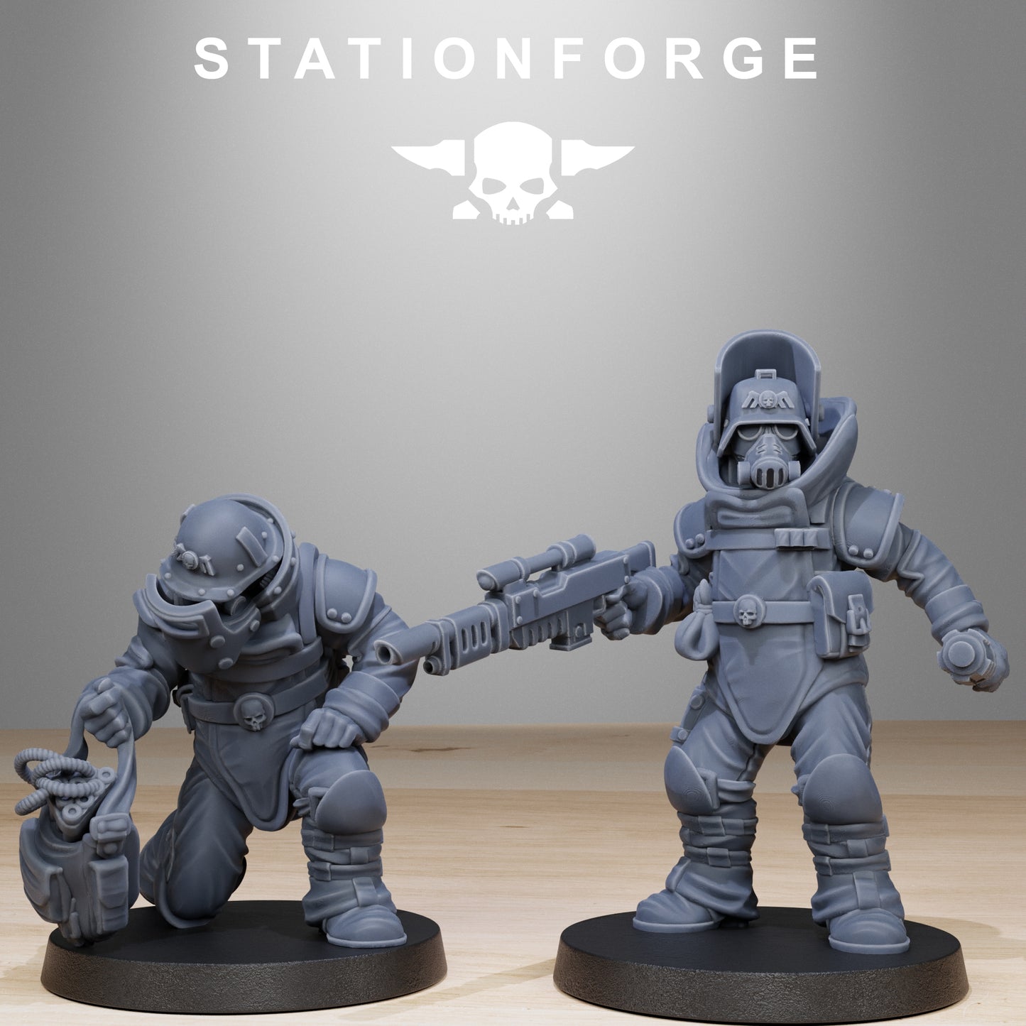 Imperial Soldiers of the Grim Guard x12, Death Division, Bomb Korps