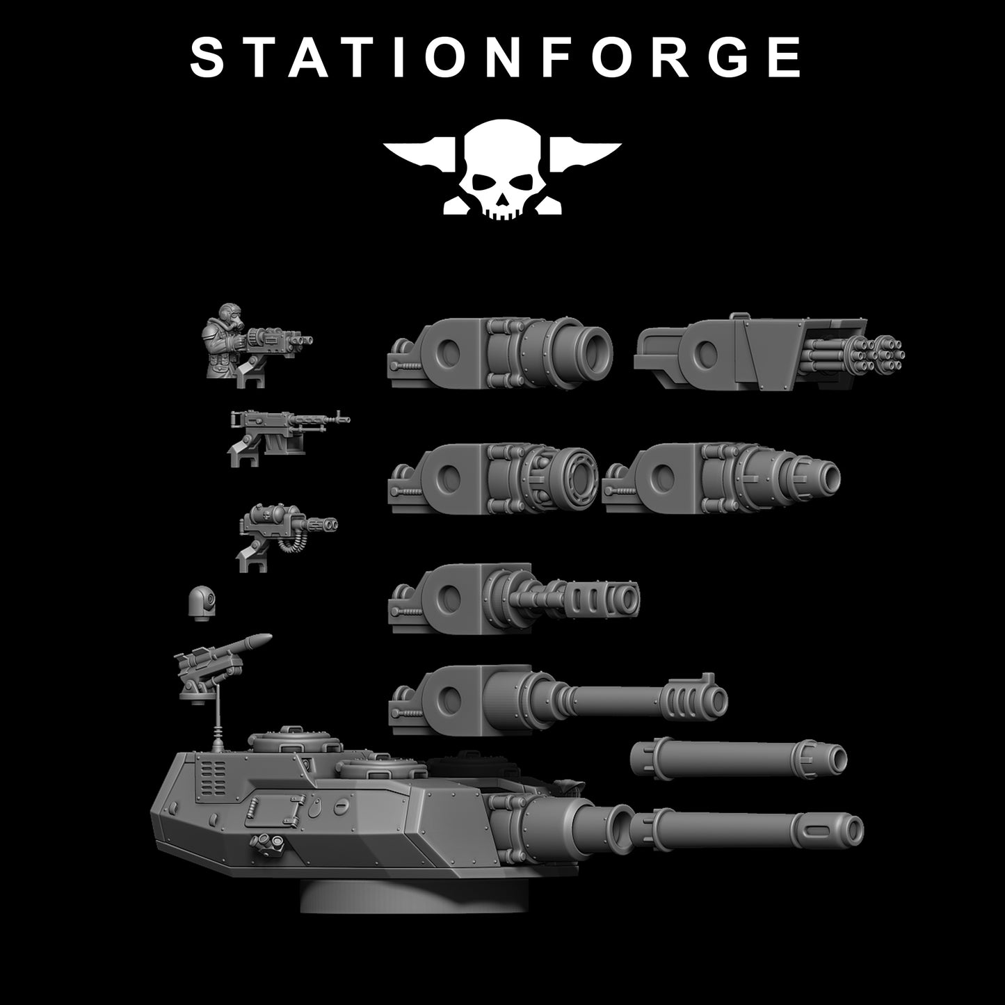 Imperial Tank of the Grim Guard, Monolith Bane Tank, Blade Division