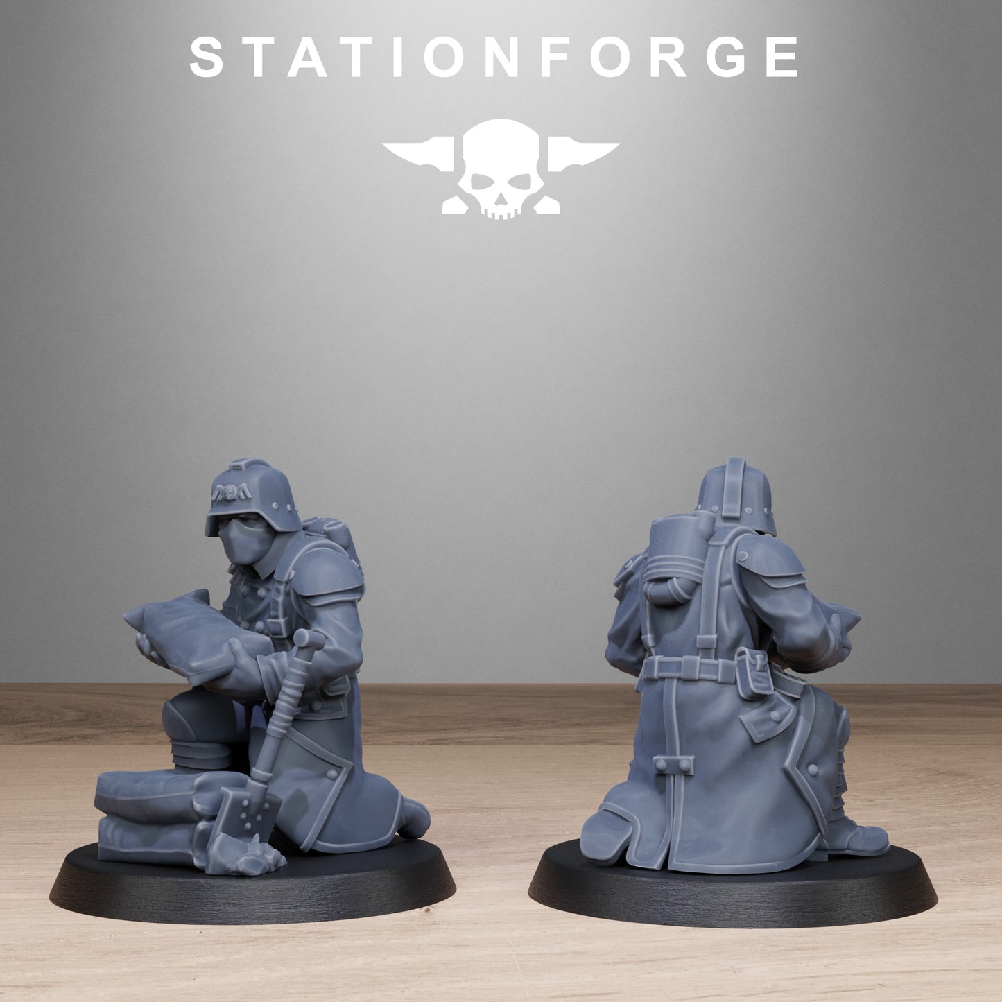 Imperial Soldiers of the Grim Guard x 10, Chill Squad