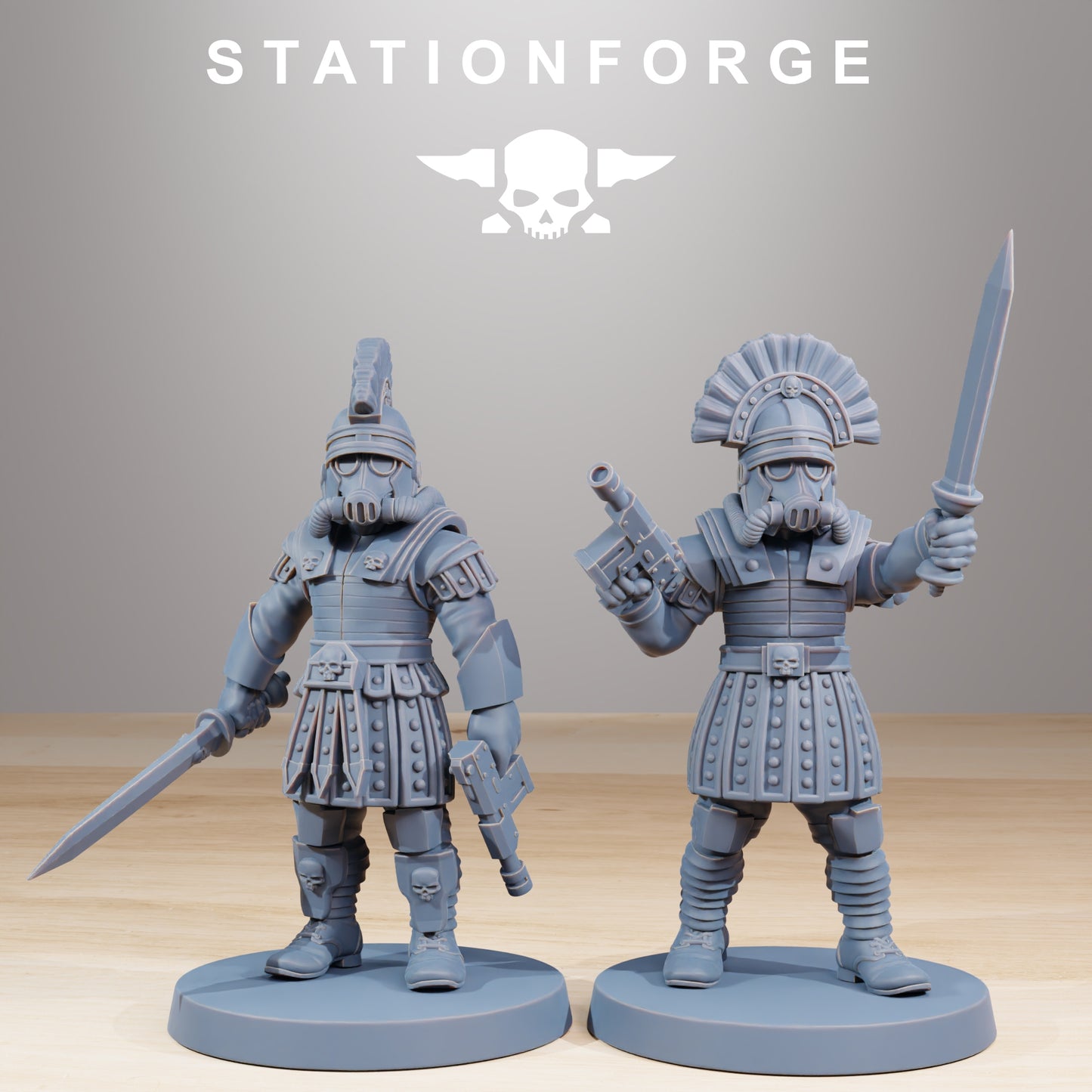 Imperial Soldiers of the Grim Guard x 12, Death Division, Vexillatio Korps