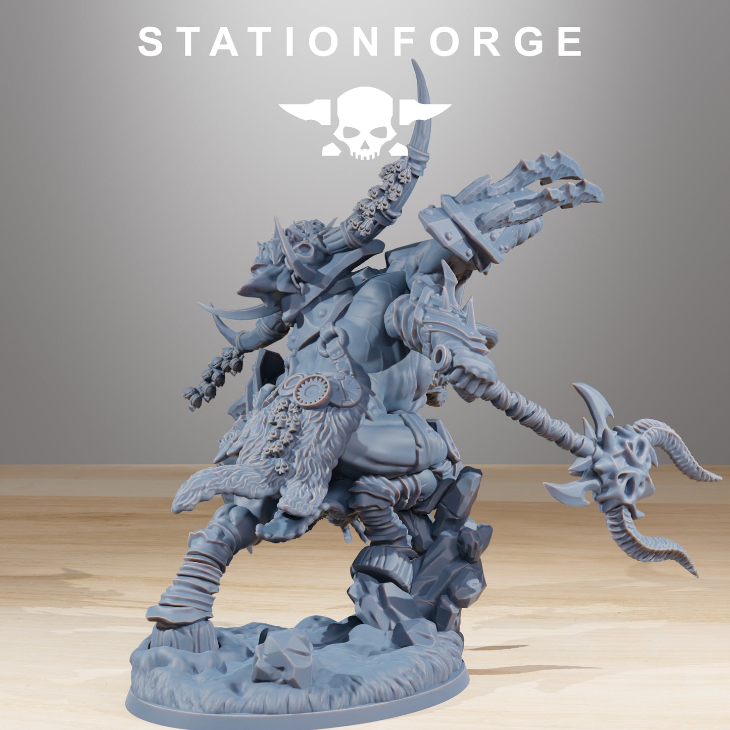 Corrupted Beast Leader, Chaos Division, Marine Core