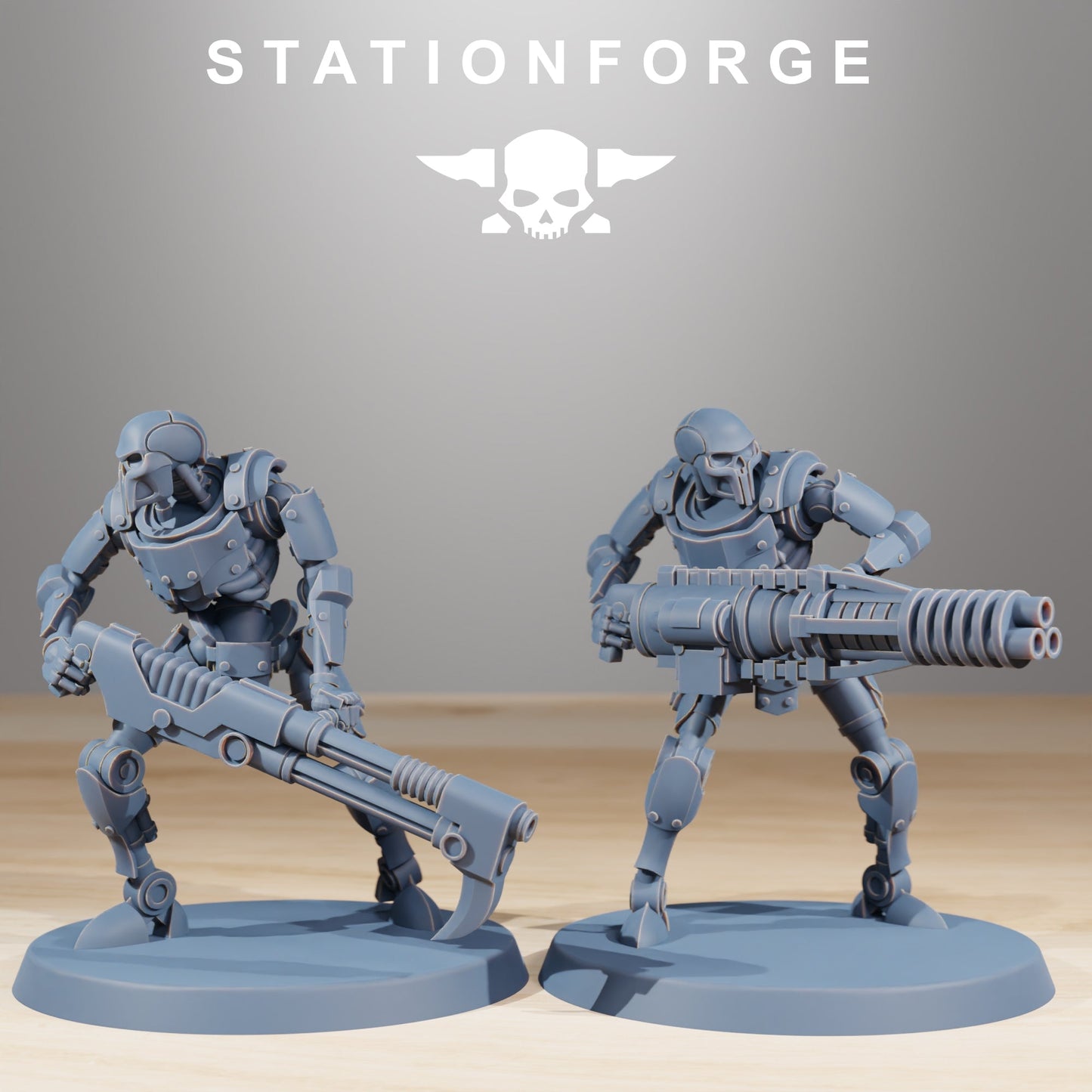 Robot Warriors of the Necro Tombs x 10, Rifles (including Scythes), Astronet X1