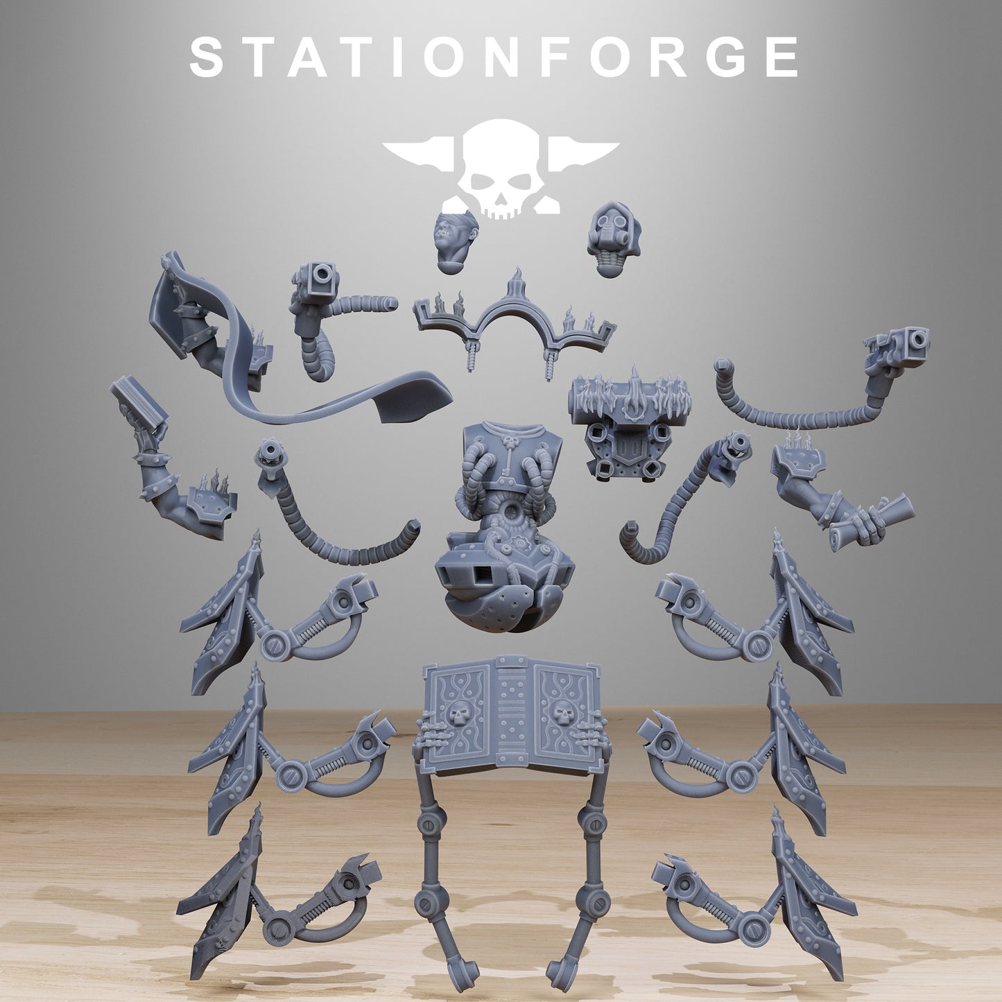 Scavenger Librarian, Tech Adept, Mech Division