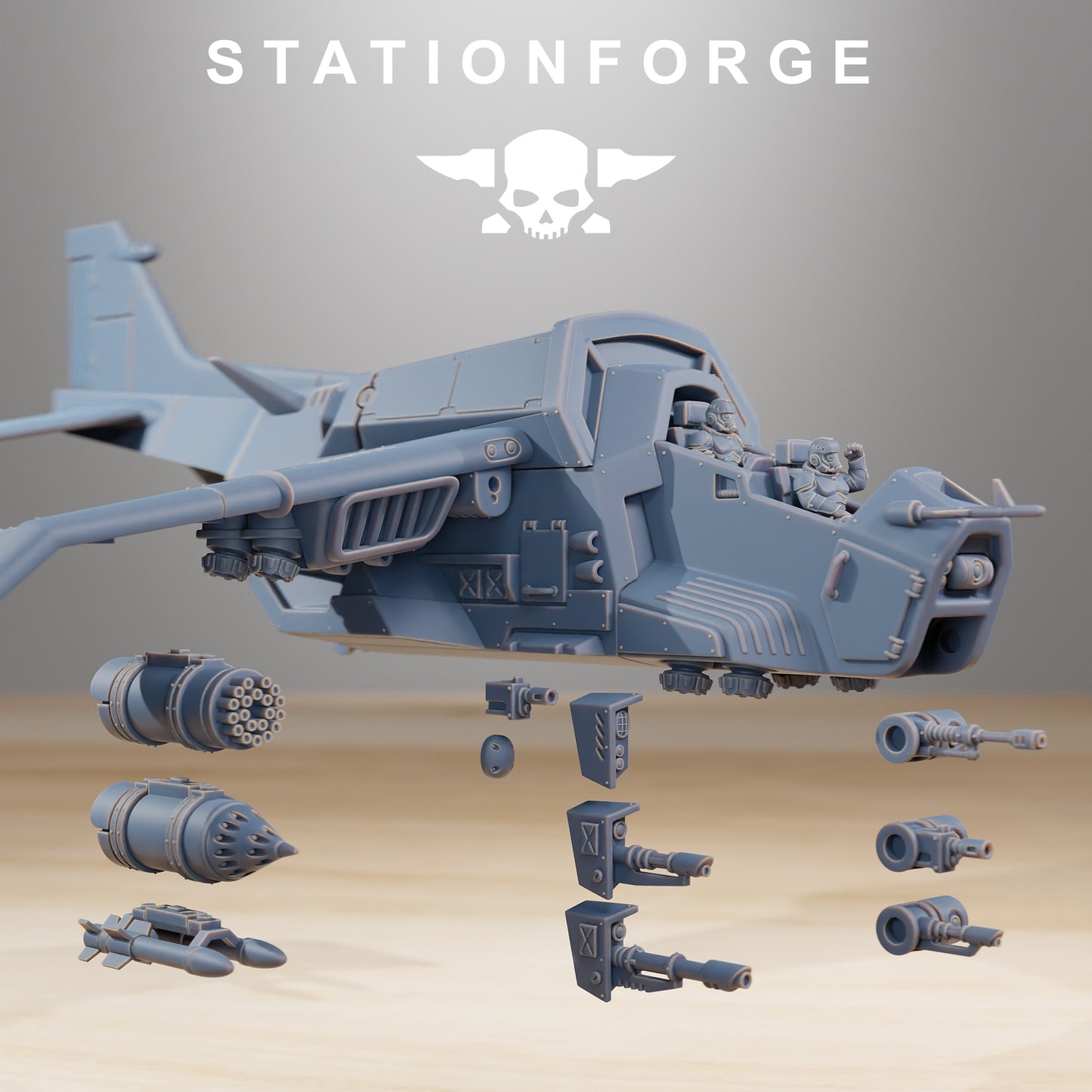 Imperial Airship of the Vaskar, Firefight Gunship