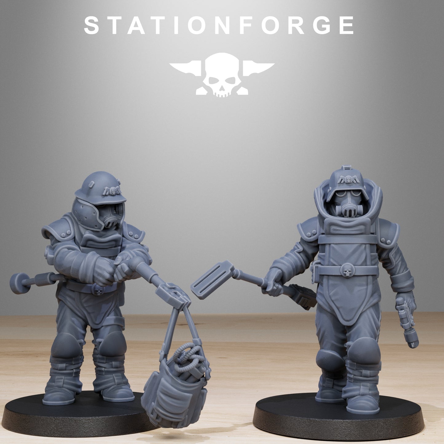 Imperial Soldiers of the Grim Guard x12, Death Division, Bomb Korps