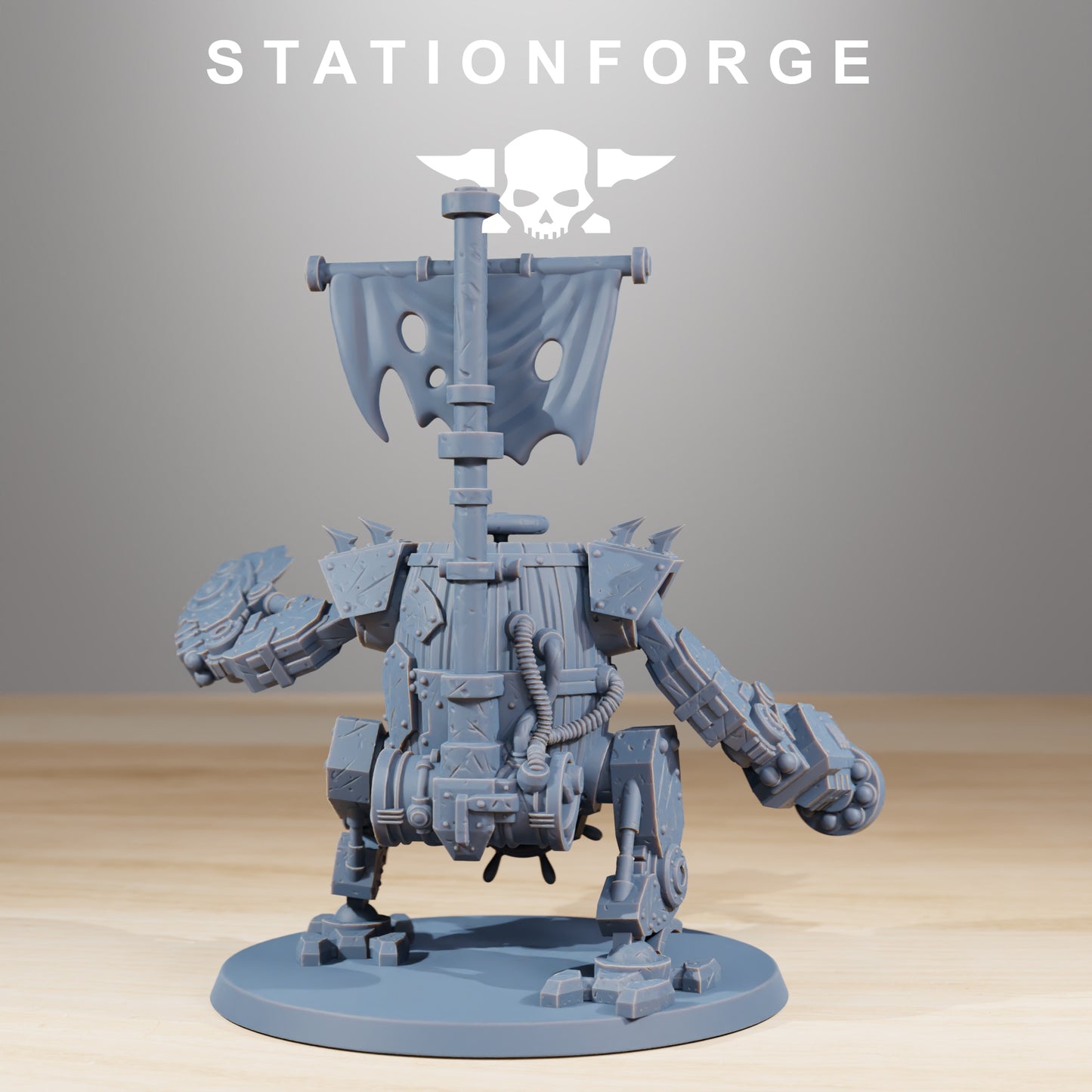 Orc Gob Pirate Bots, Killer Division, with crew x4