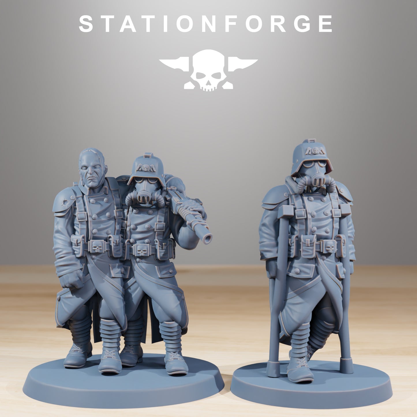 Casualty Imperial Soldiers of the Grim Guard, Death Division, Wounded