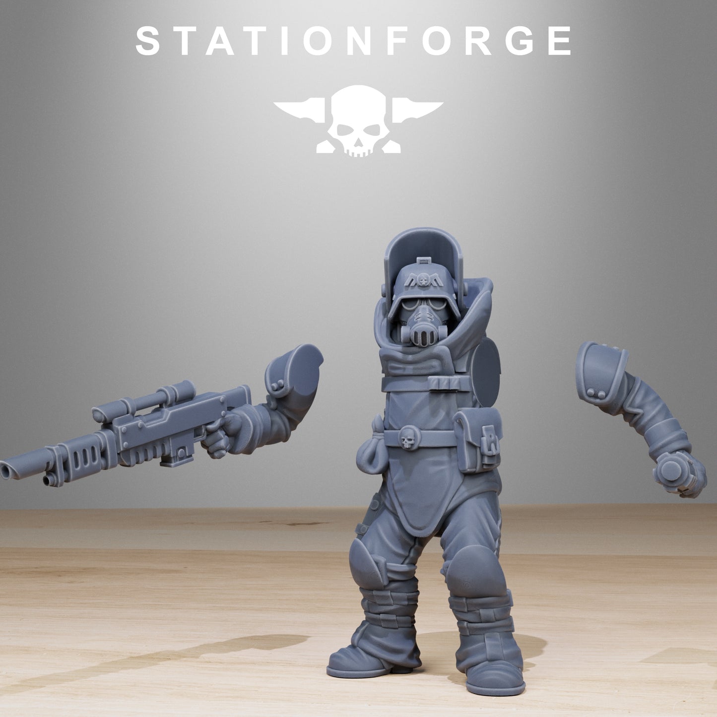 Imperial Soldiers of the Grim Guard x12, Death Division, Bomb Korps