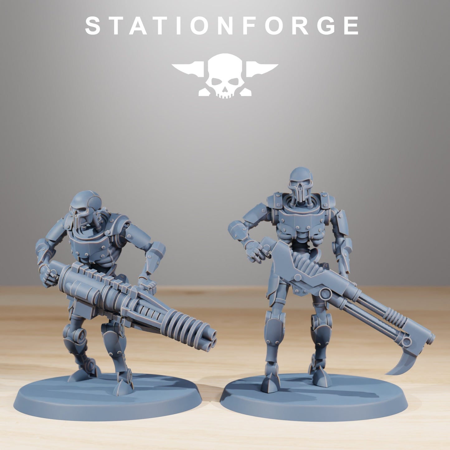 Robot Warriors of the Necro Tombs x 10, Rifles (including Scythes), Astronet X1