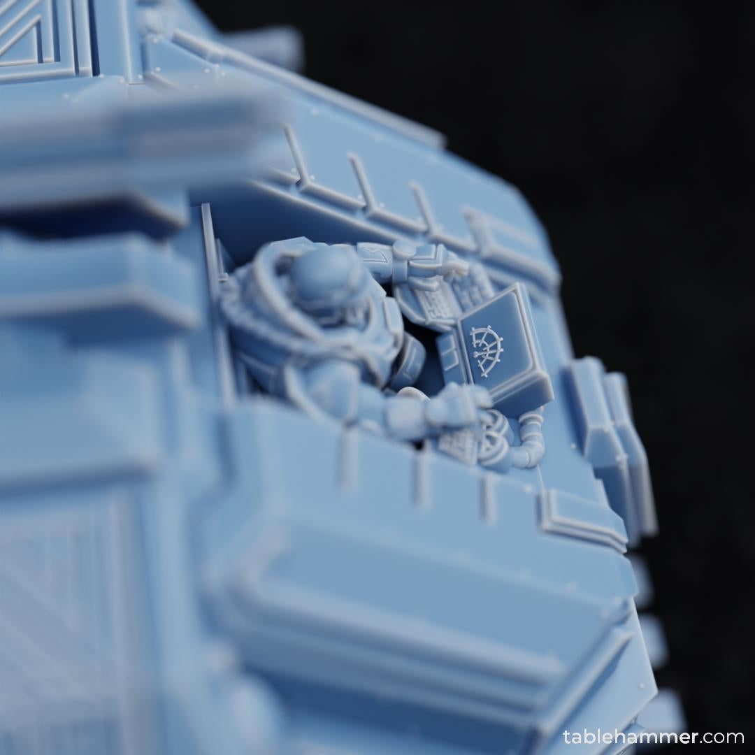 Space Dwarf Land Buffalo, Moving Fortress, Tablehammer Federation of Tyr