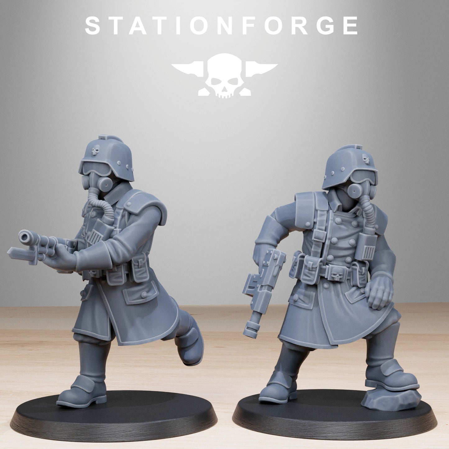 Imperial Soldiers of the Grim Guard x 10, Militant Division