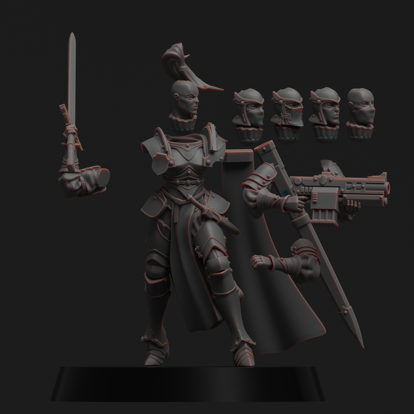 Diverging Realms - Sisters of the Coven, Protector Battle Squad x 10