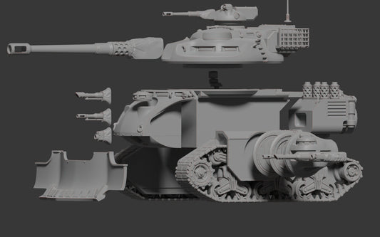 Pallisade Main Battle Tank - Imperial Tank of the Auxillia Guard