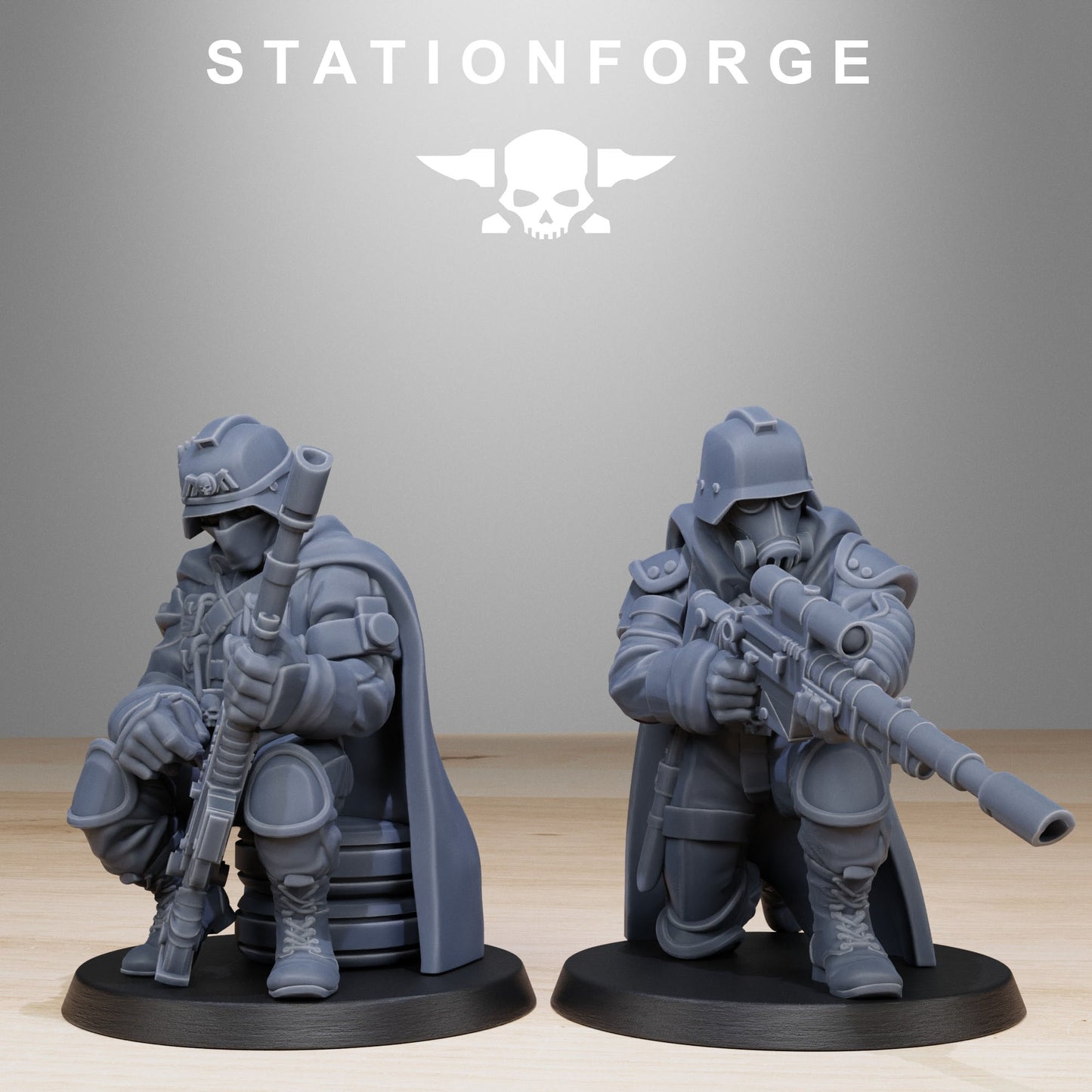 Imperial Marksmen of the Grim Guard x 10, Death Division, Sniper Korps Unit 2