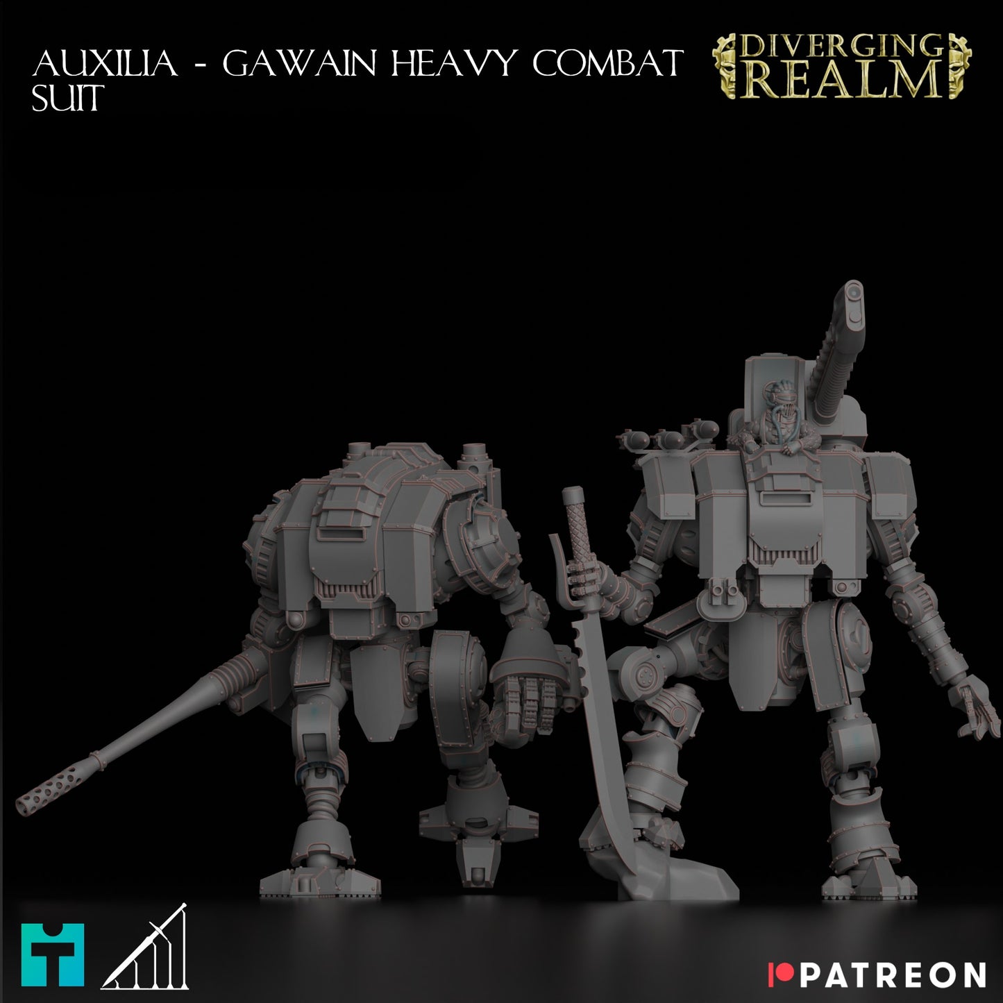 Imperial Soldiers of the Grim Guard, Death Division, Sentinel Korps, Gawain x 1
