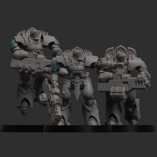Diverging Realm, Deimos Shock Marines of the Mech Adepts, Suppressor Division