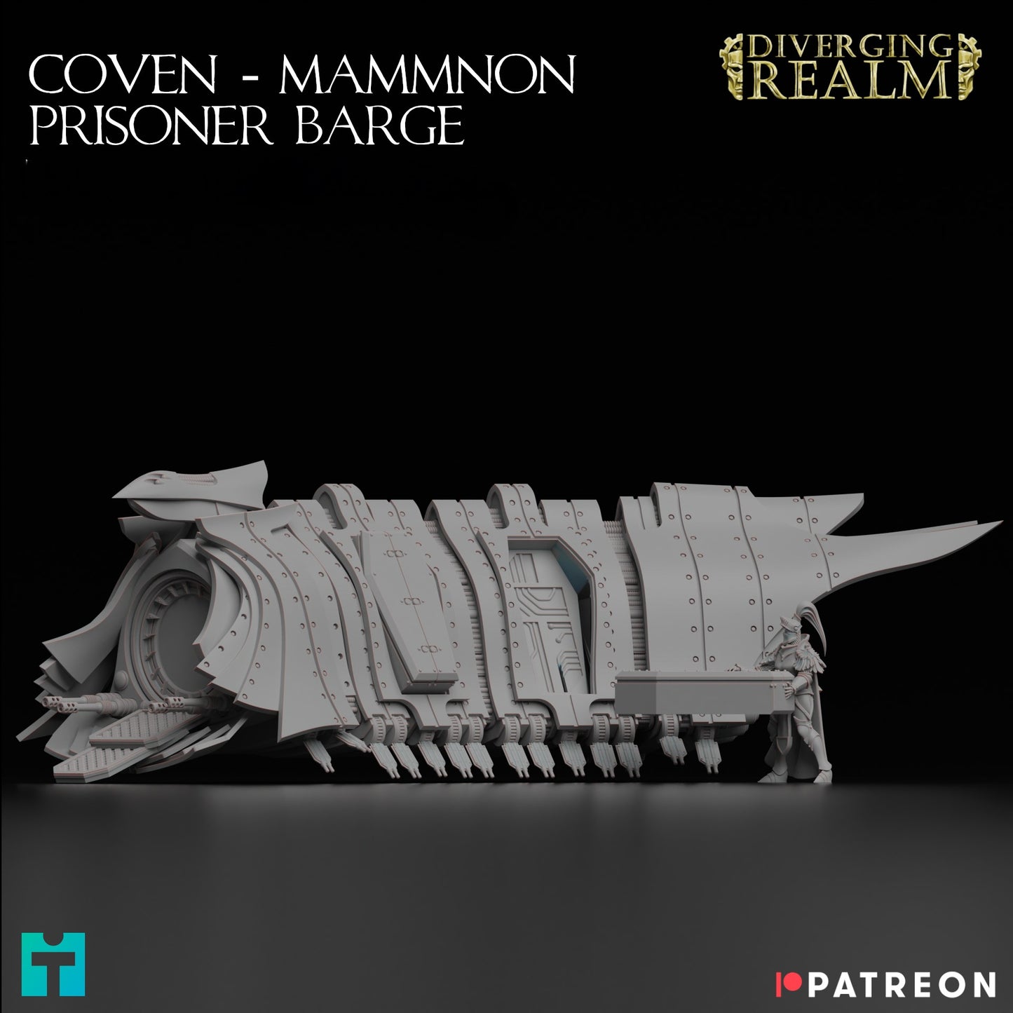 Diverging Realms - Sisters of the Coven - Mammnon Pattern Prisoner Barge