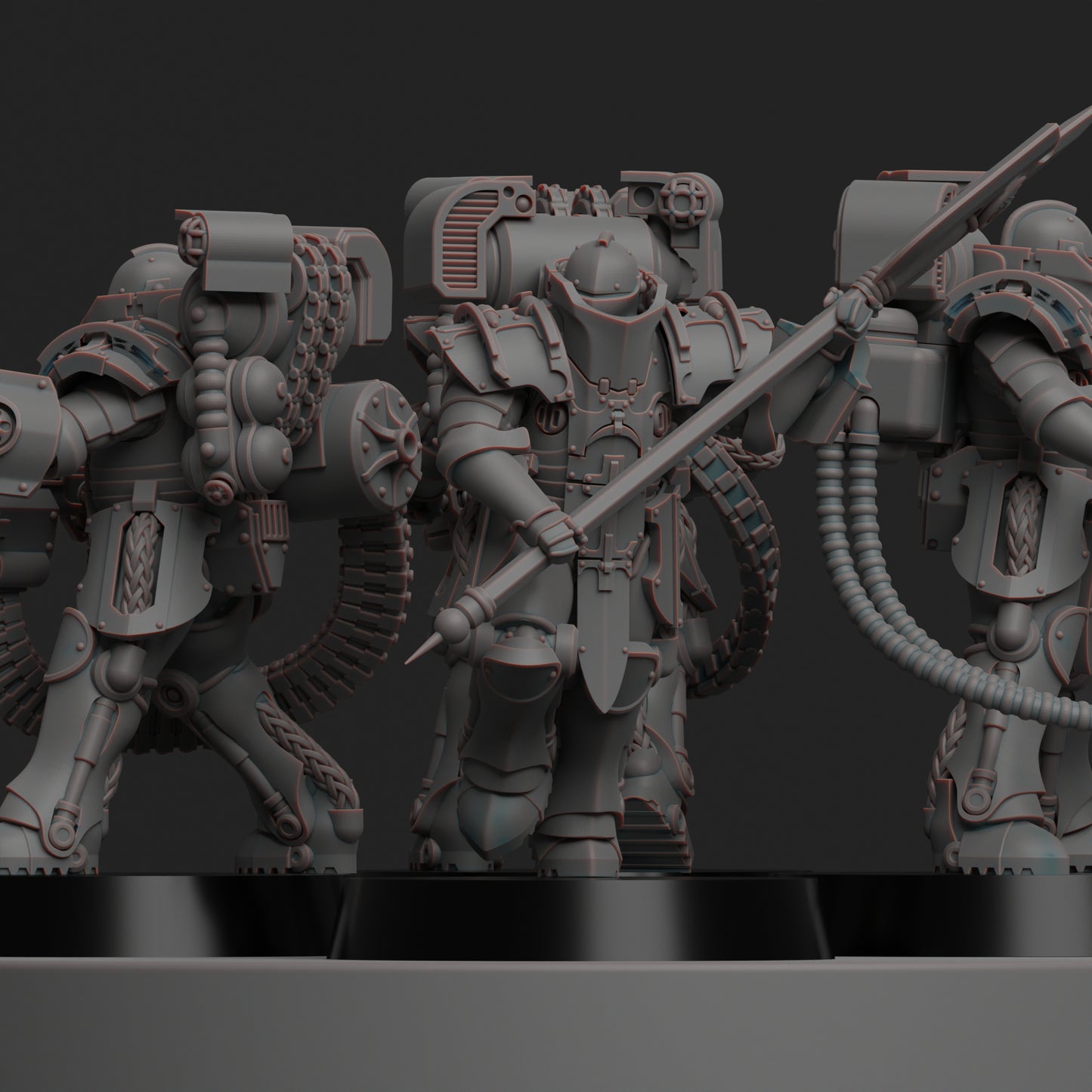 Diverging Realms - Auxilia - Special Weapons Squad - Gateway Wardens x 5