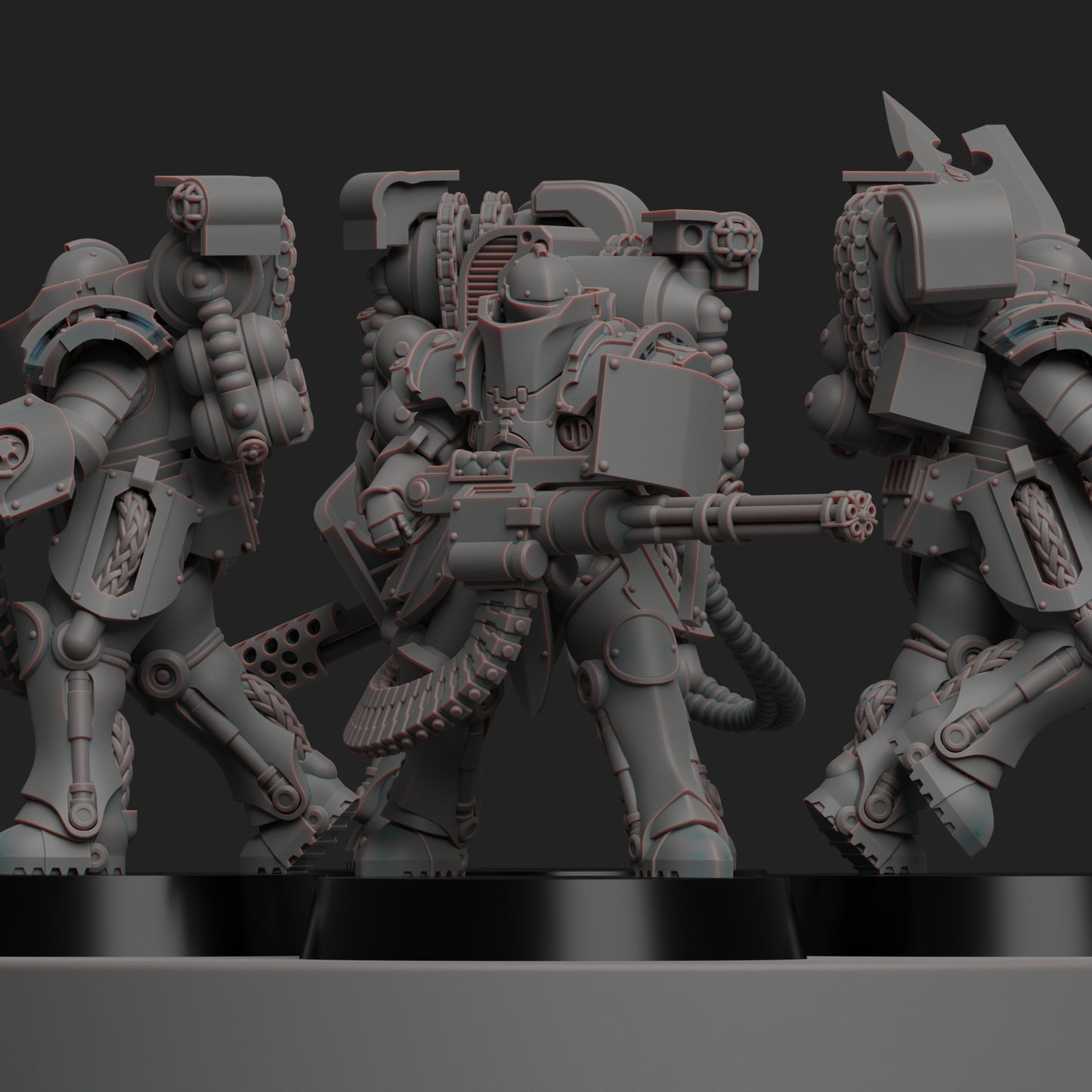 Diverging Realms - Auxilia - Special Weapons Squad - Gateway Wardens x 5